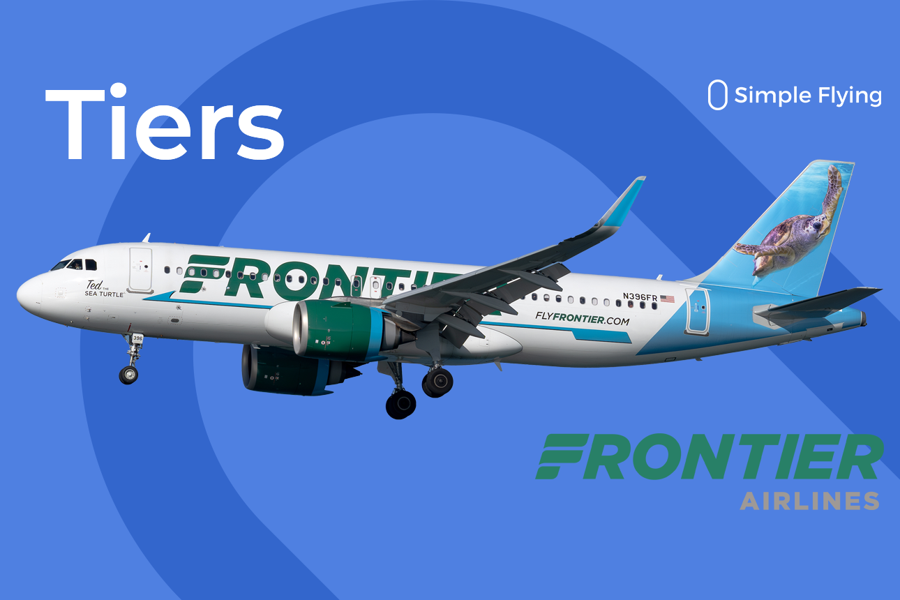 A Frontier Airlines Aircraft.