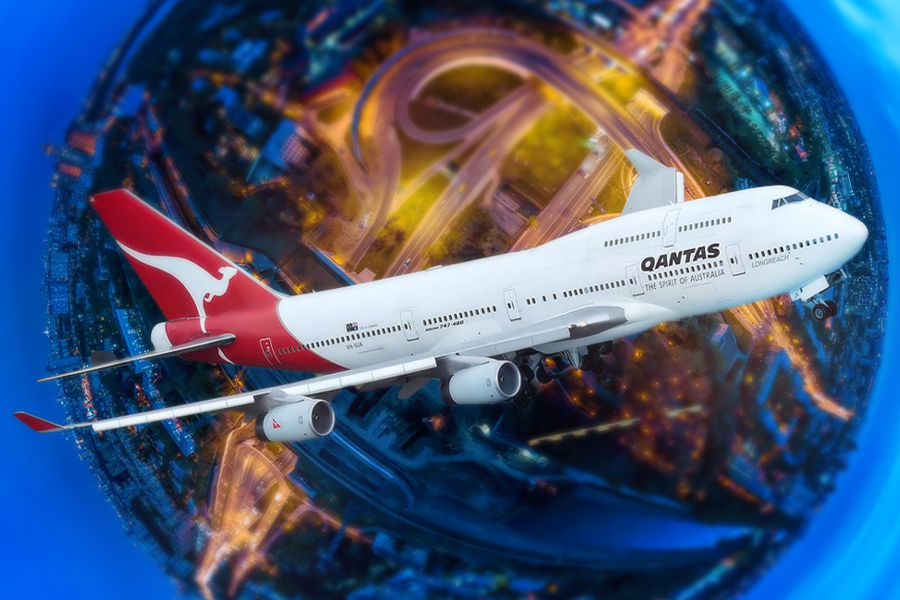 Qantas Boeing 747-400