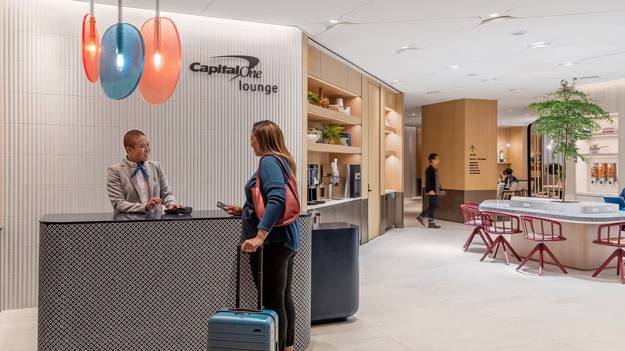 Capital one lounge