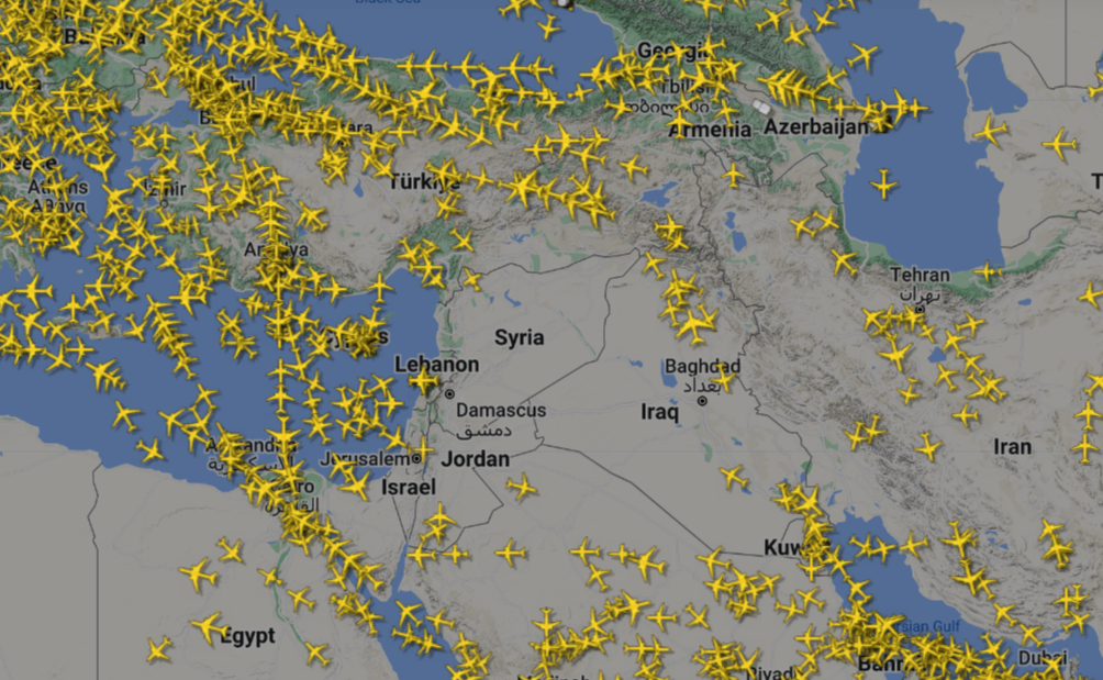 World's Airlines Continue To Navigate Route Disruption From Iran-Israel ...