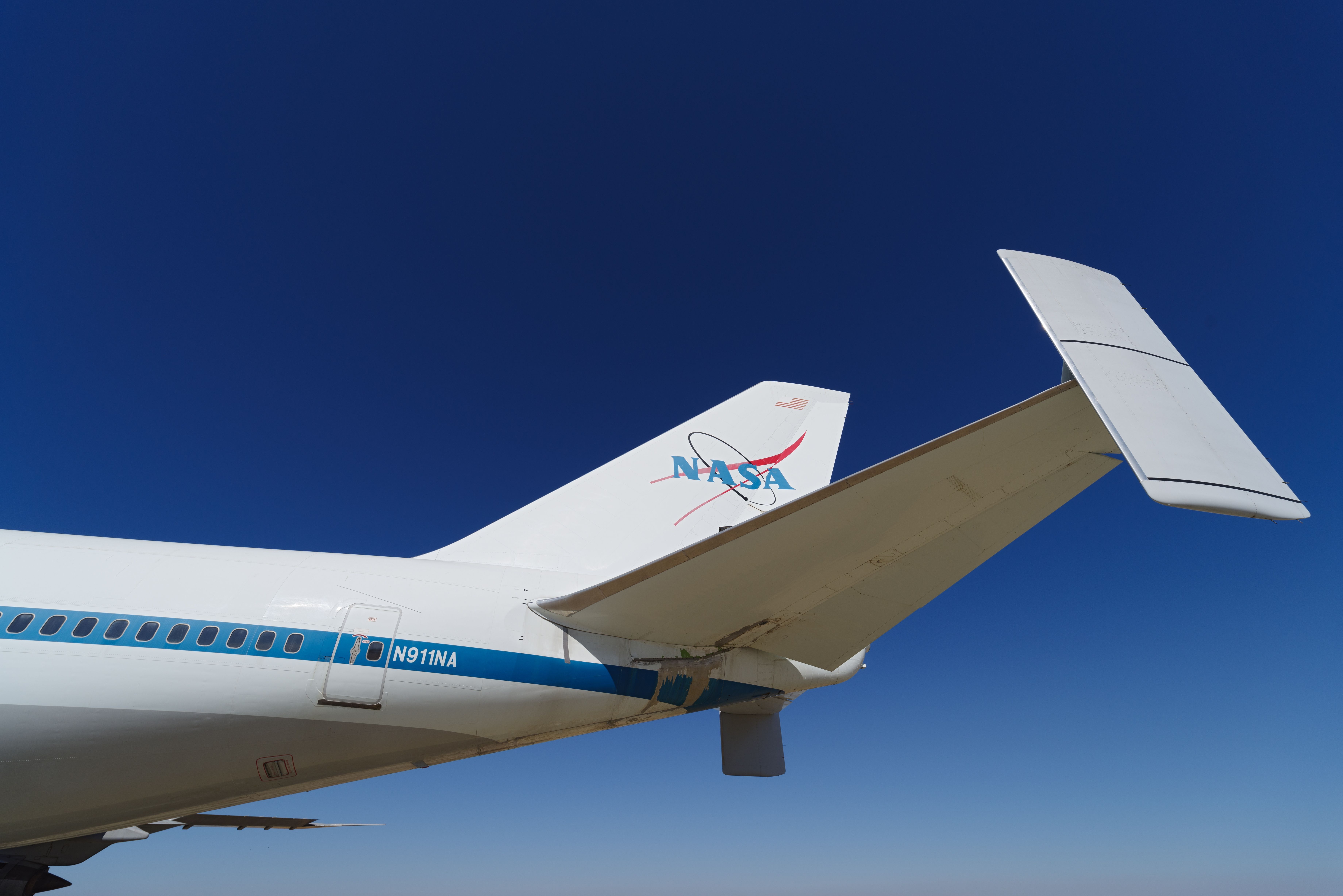 shuttle carrier nasa tail