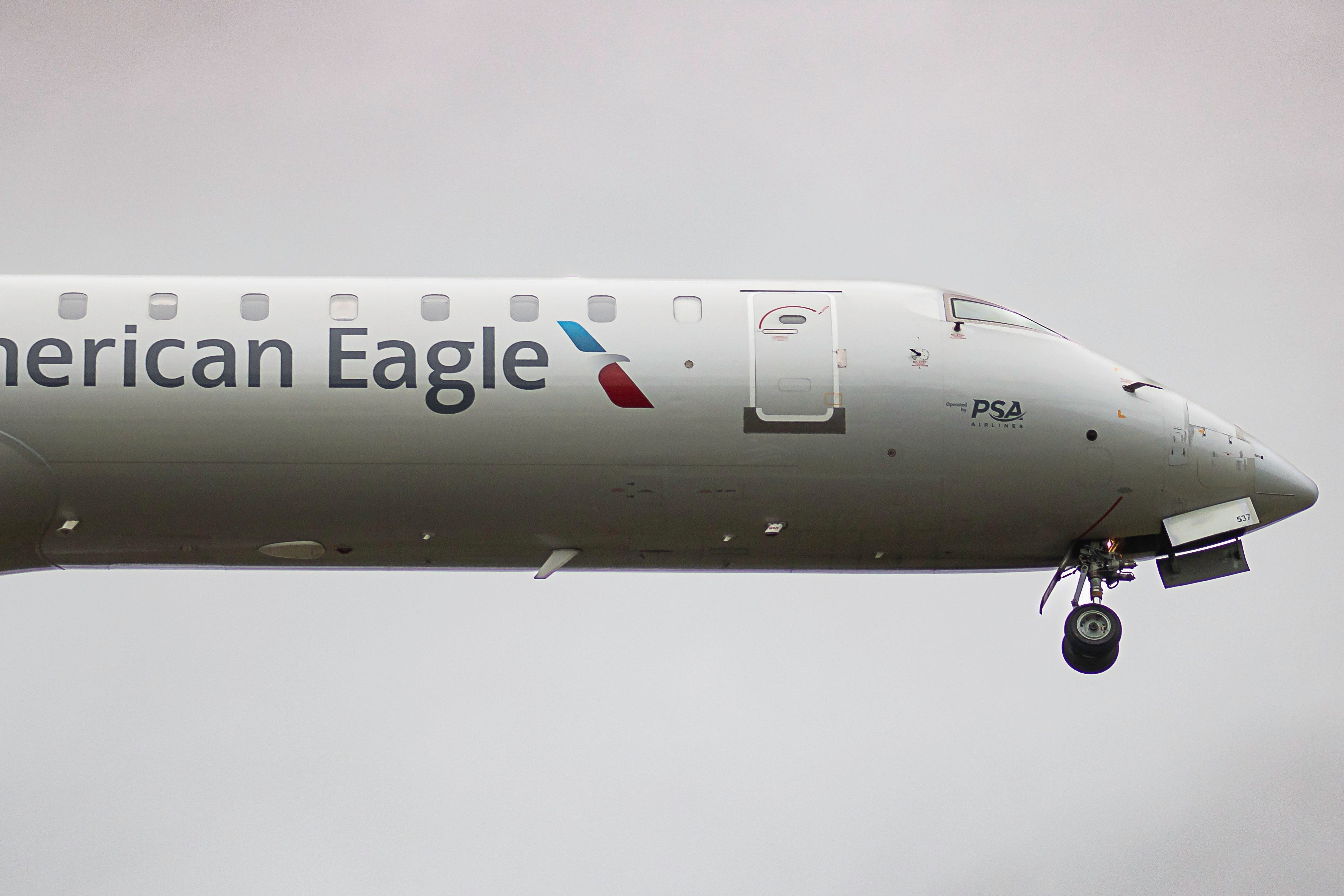 American Eagle, operated by PSA Airlines.