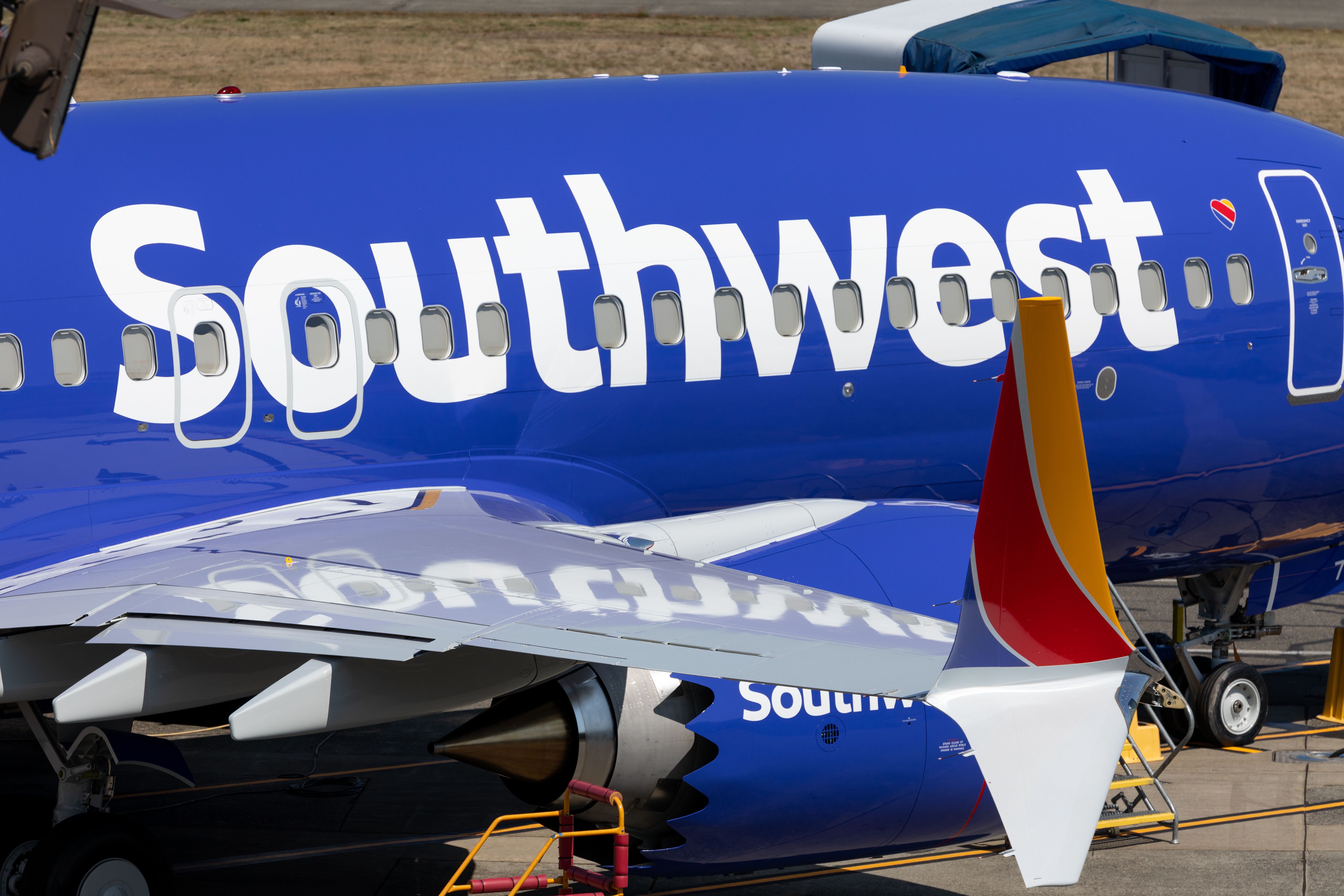 Southwest Airlines Boeing 737 MAX at Renton shutterstock_1469203520
