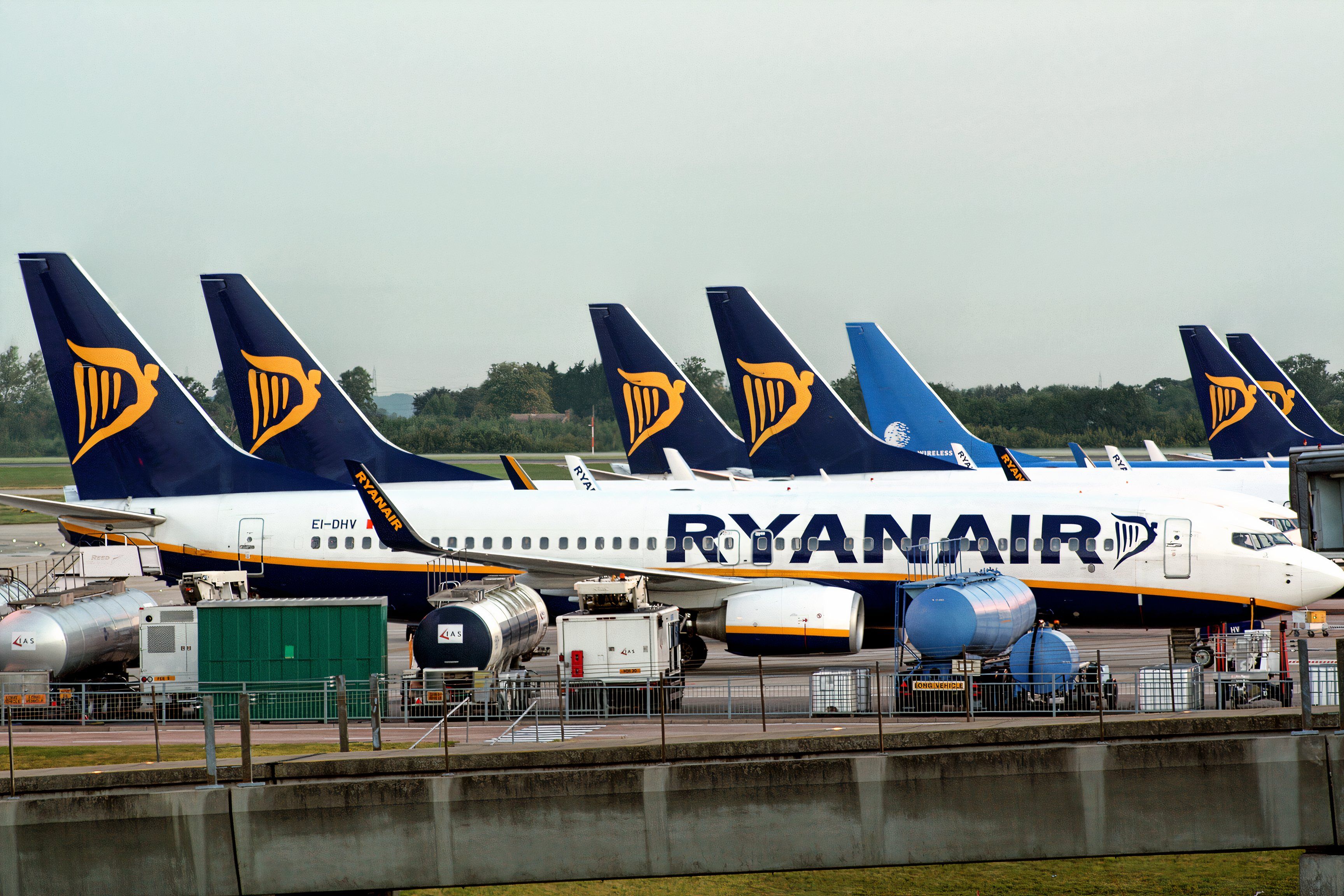 Rtanair aircraft at STN