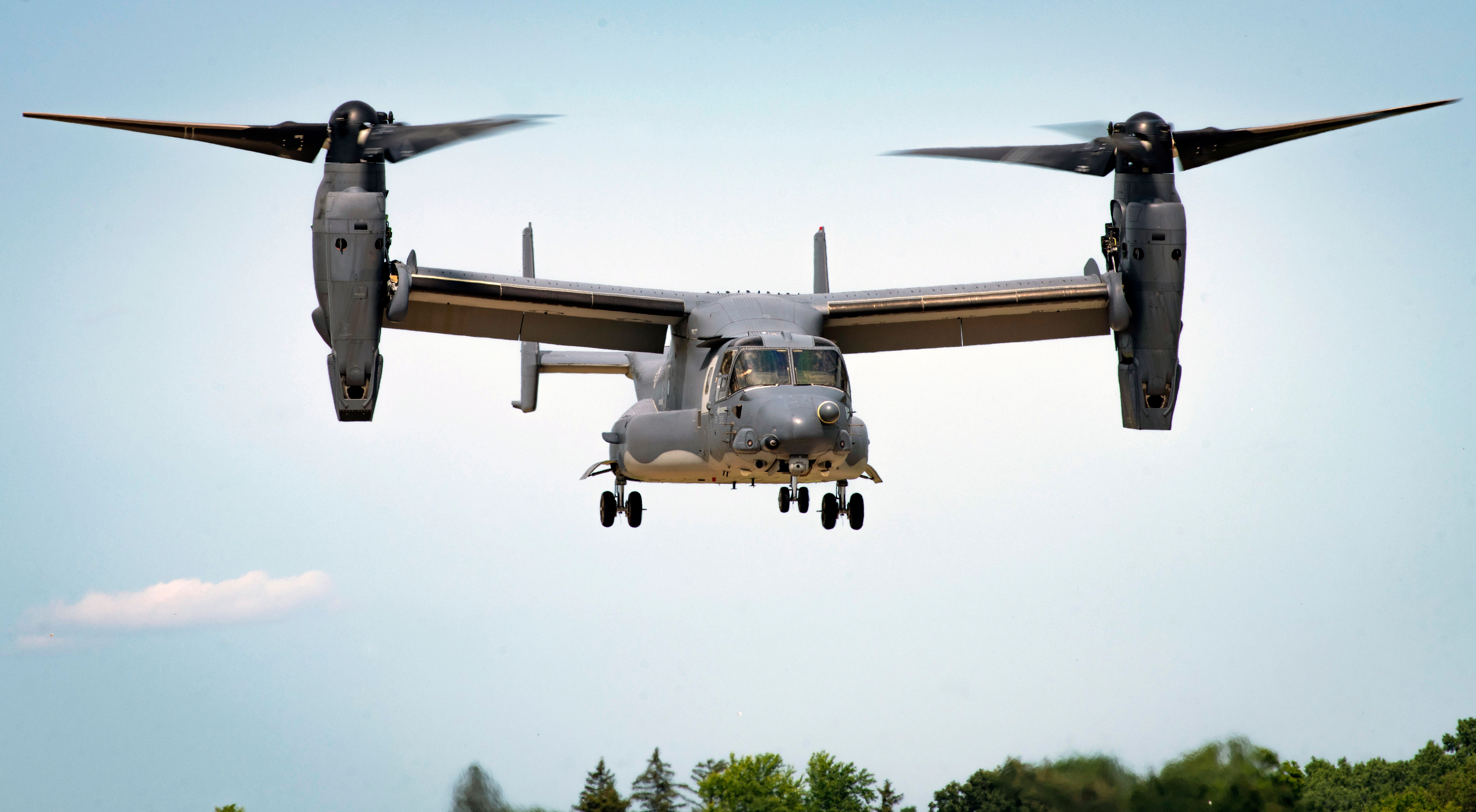 V-22 Osprey landing
