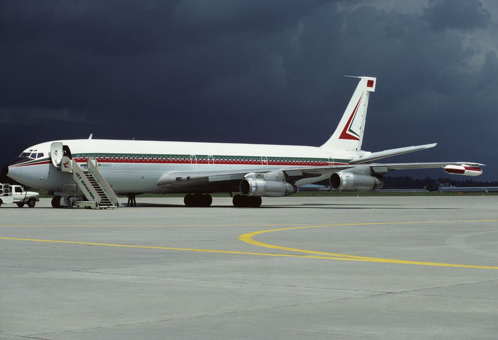 Royal Morocco Air Force CN-ANR Boeing 707 aircraft