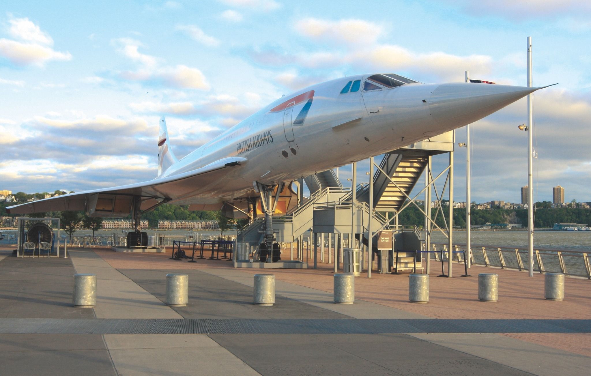 British Airways Concorde at the Intrepid Museum.