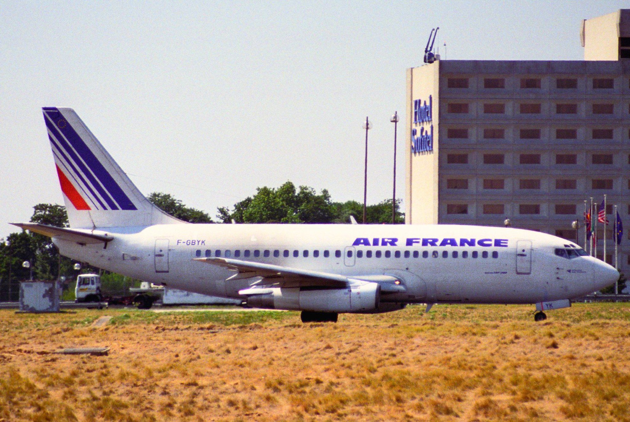 Air France Boeing 737-200 Taxiing In Paris