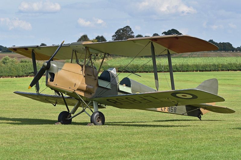 de Havilland DH82B Queen Bee ‘LF858’ (G-BLUZ)