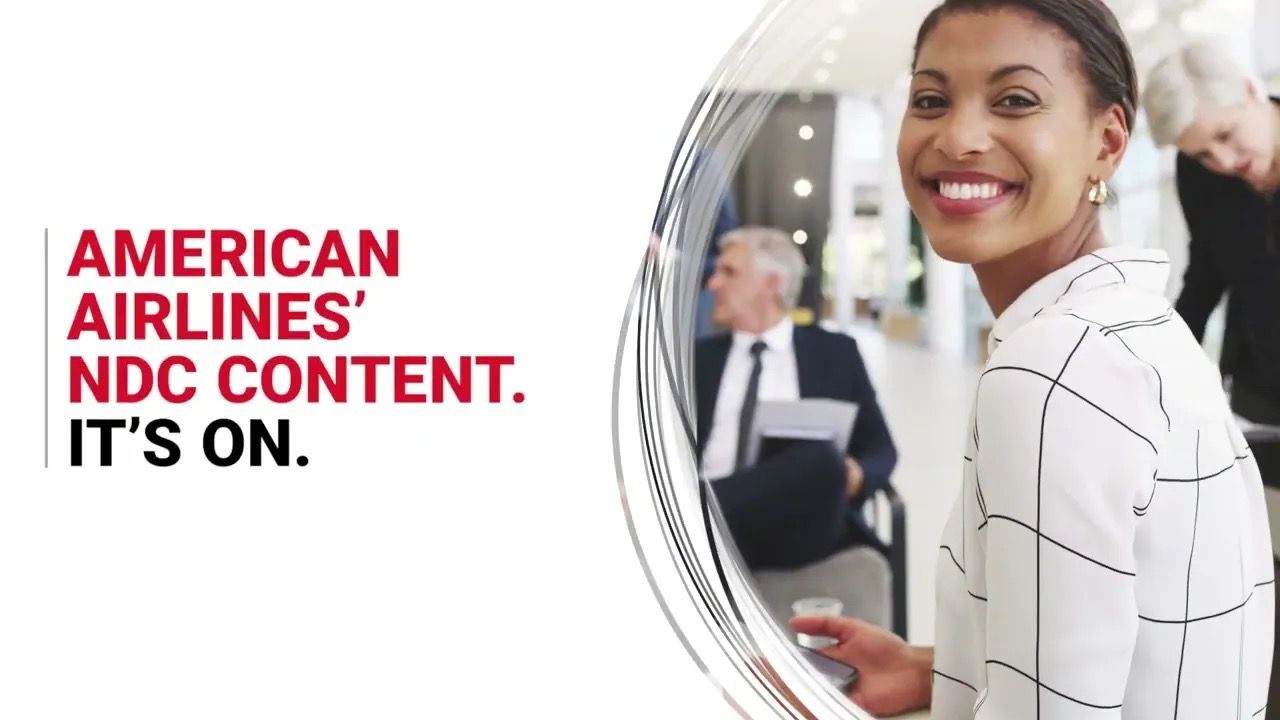 american airlines NDC ad from sabre