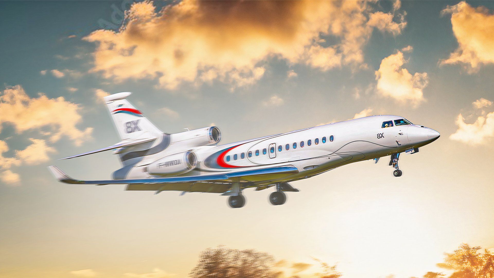 Grand Trijet : Un guide du Dassault Falcon 8X