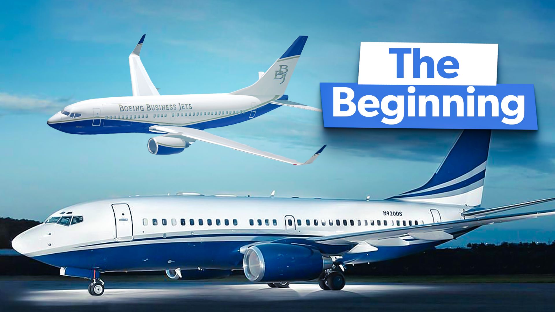 Boeing Business Jet Custom Thumbnail