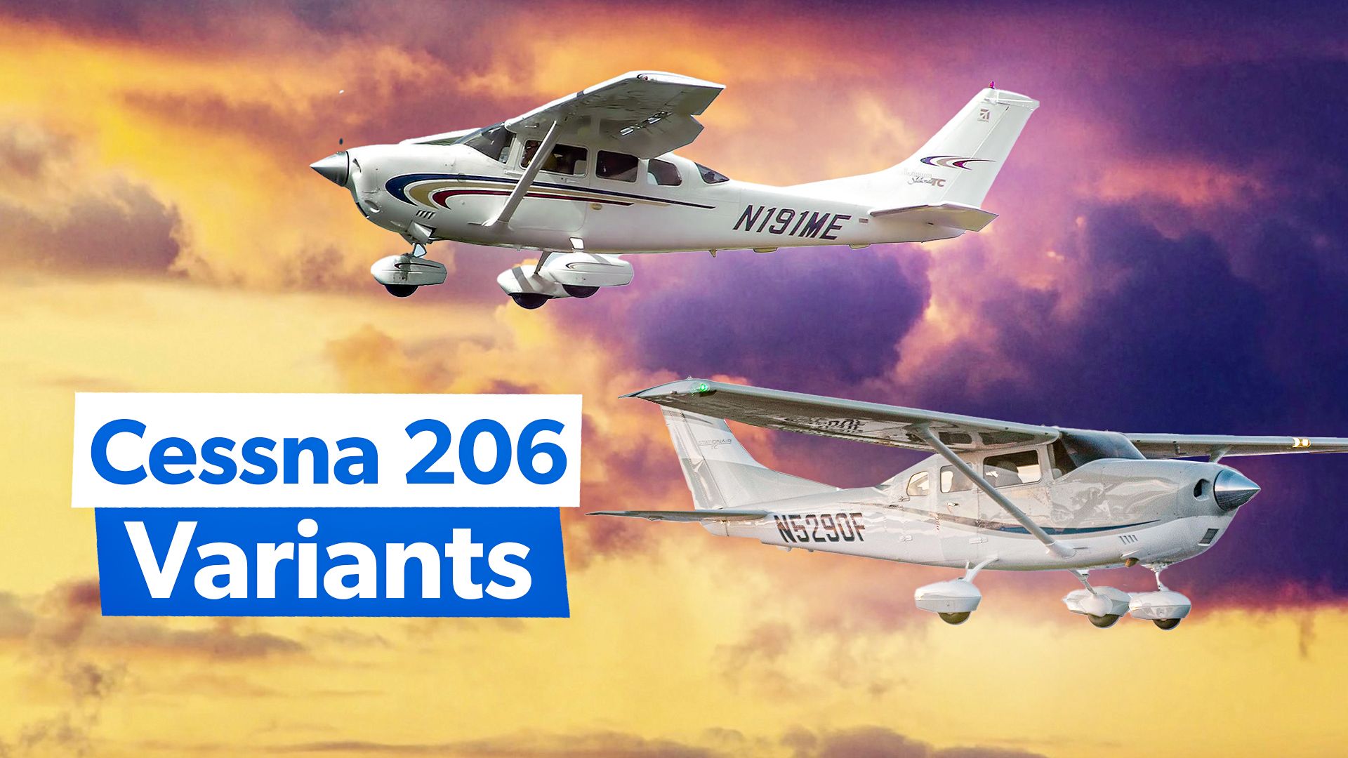 The 5 Different Cessna 206 Variants