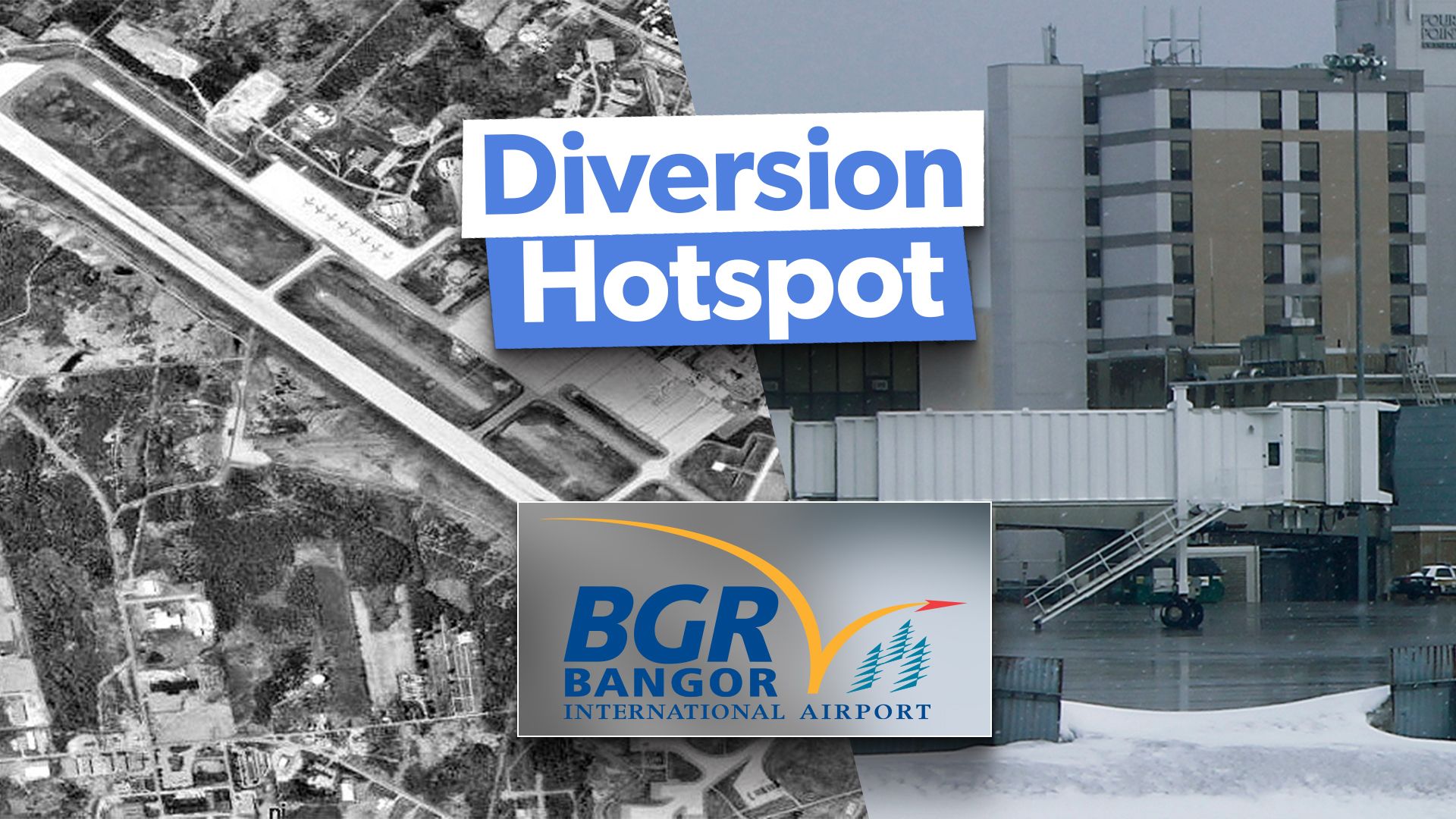 Why Does Maine's Bangor International Airport Handle So Many Diverted