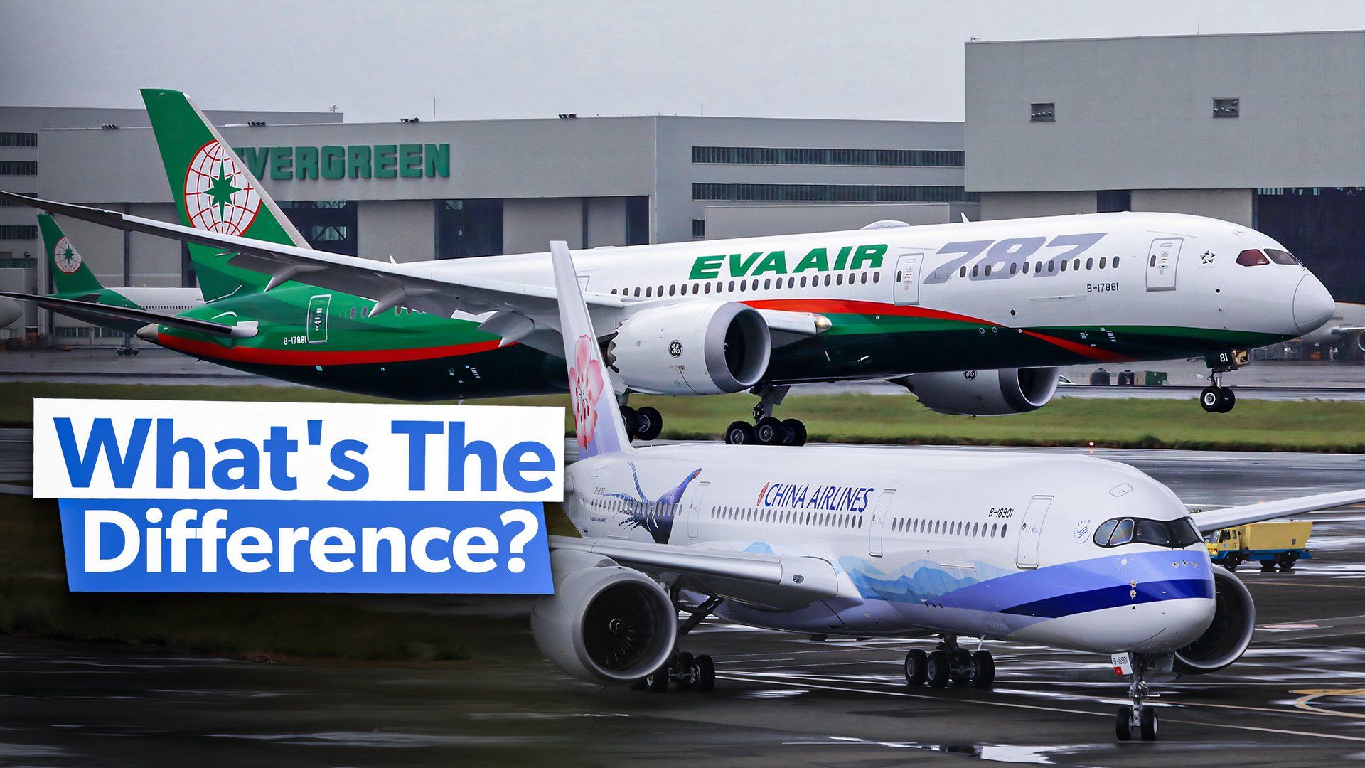 Taiwanese Comparison: What Sets EVA Air & China Airlines Apart?