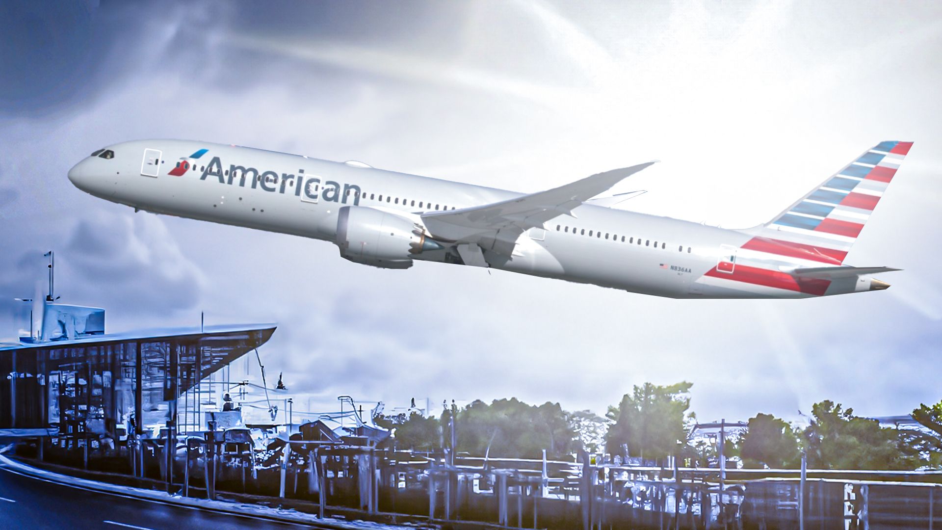 American Airlines Free Flight Custom Thumbnail