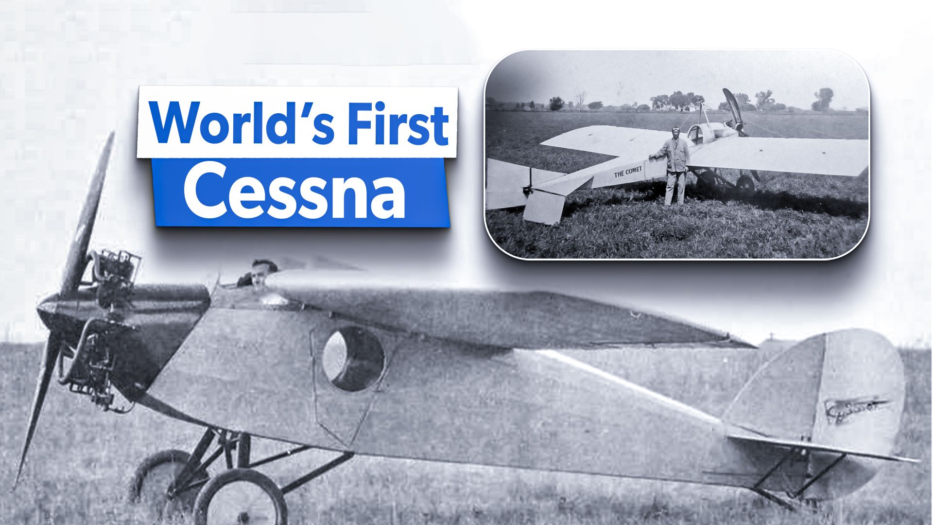 The World's First Cessna: What Was The Comet?