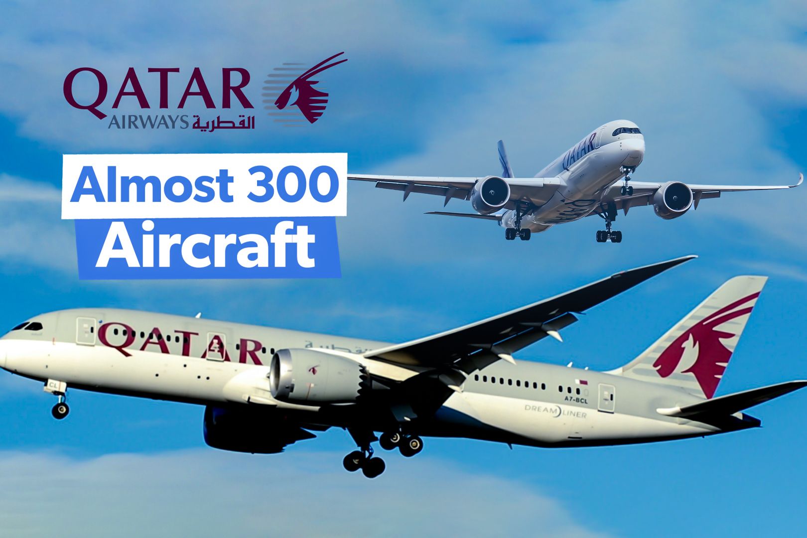 Qatar Airways Fleet Custom Thumbnail