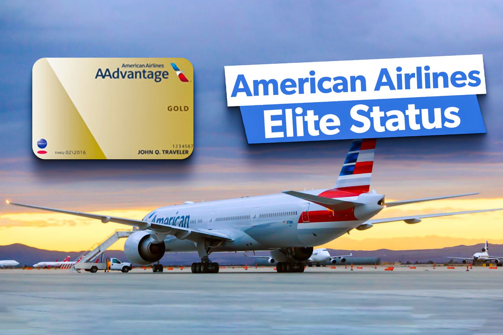American Airlines Elite Status Custom Thumbnail