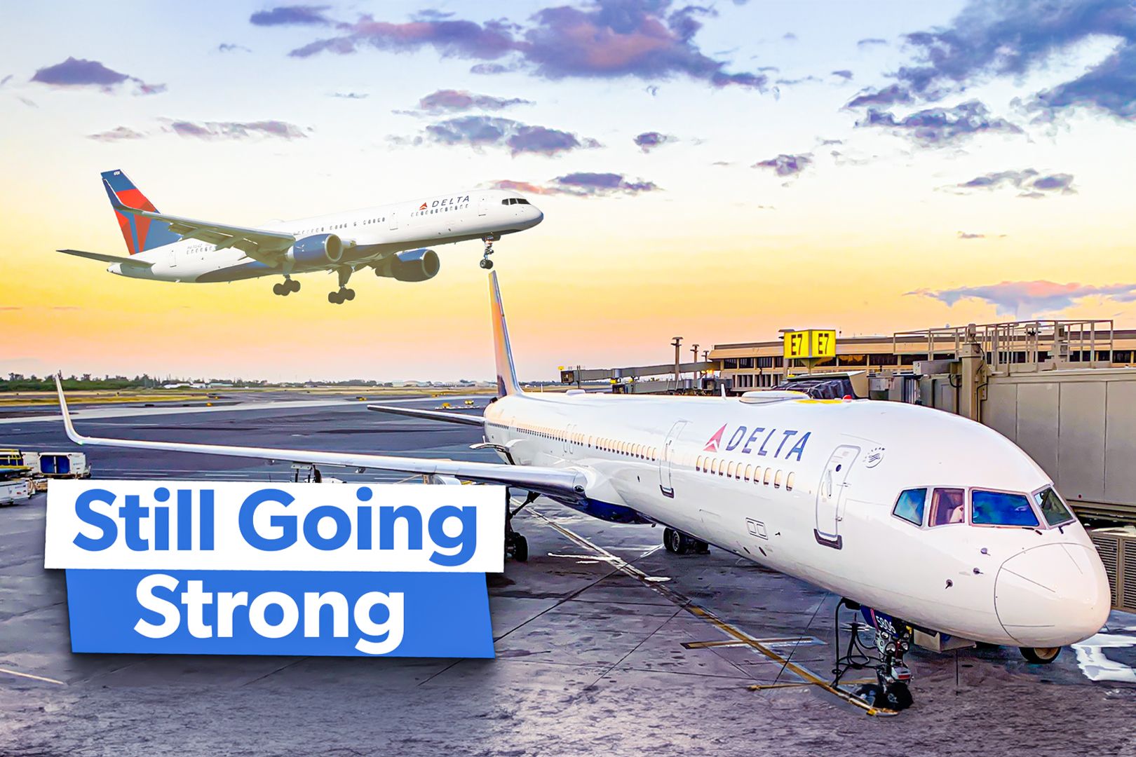 How long will Delta Air Lines operate the Boeing 757?