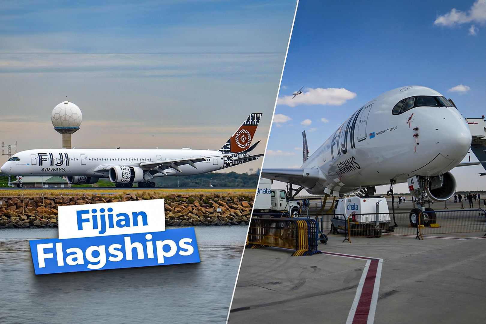 Fiji Airways Airbus A350 Custom Thumbnail