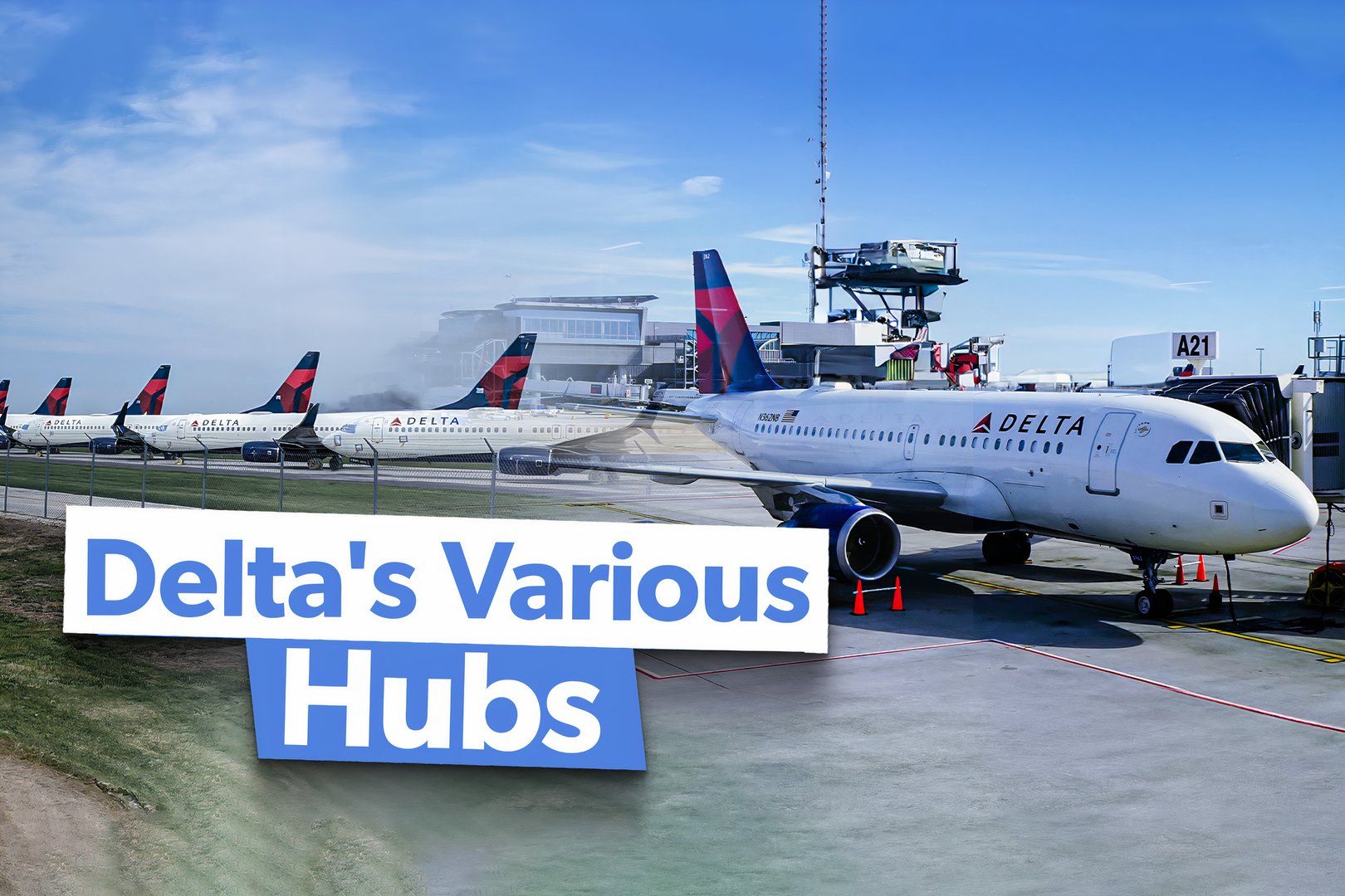 Delta Air Lines Hub Strategy Custom Thumbnail