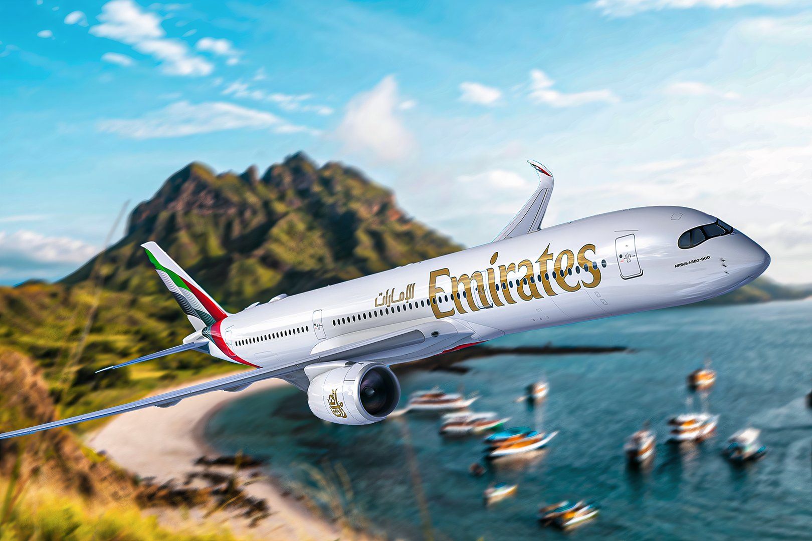 Emirates Airbus A350 Custom Thumbnail
