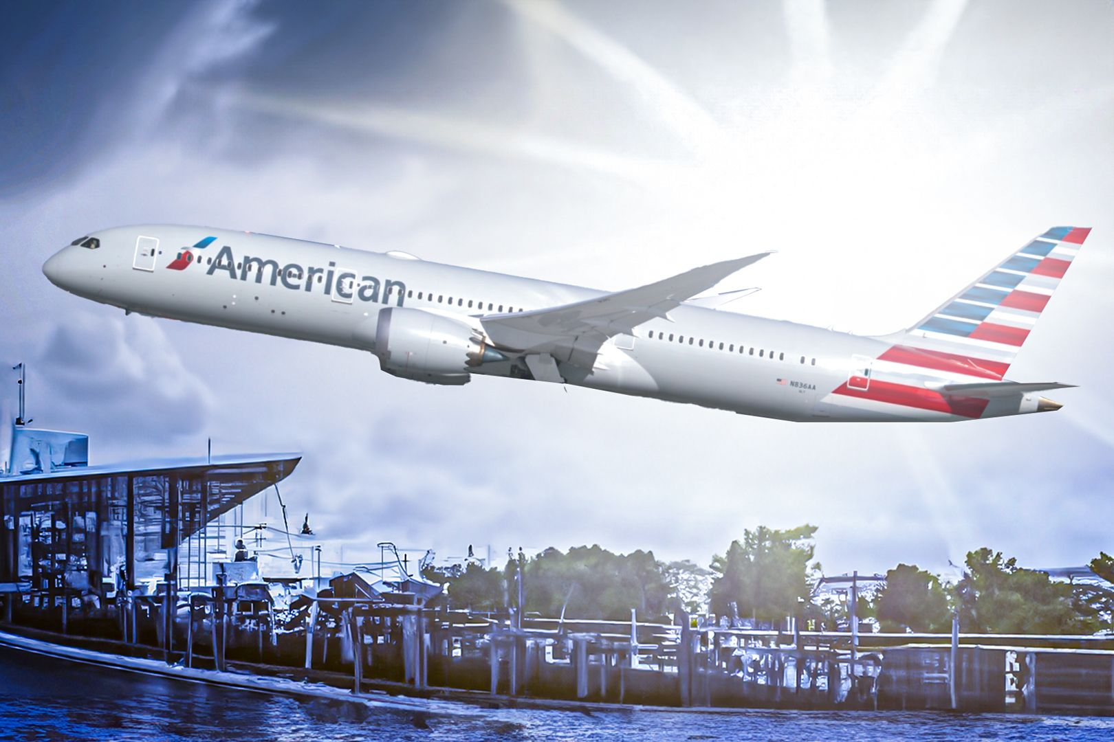 American Airlines Free Flight Custom Thumbnail