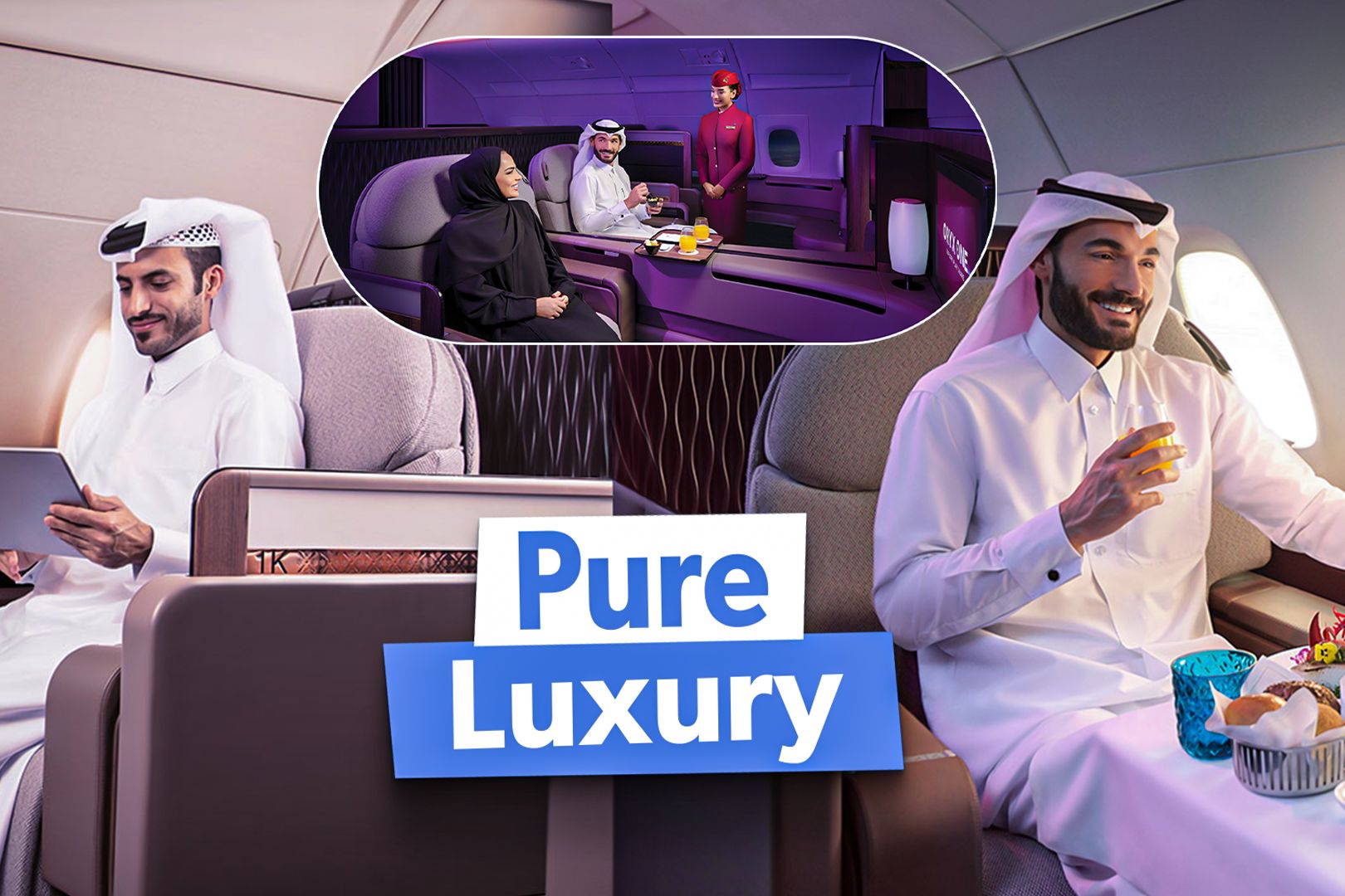 Qatar Airways First Class Custom Thumbnail