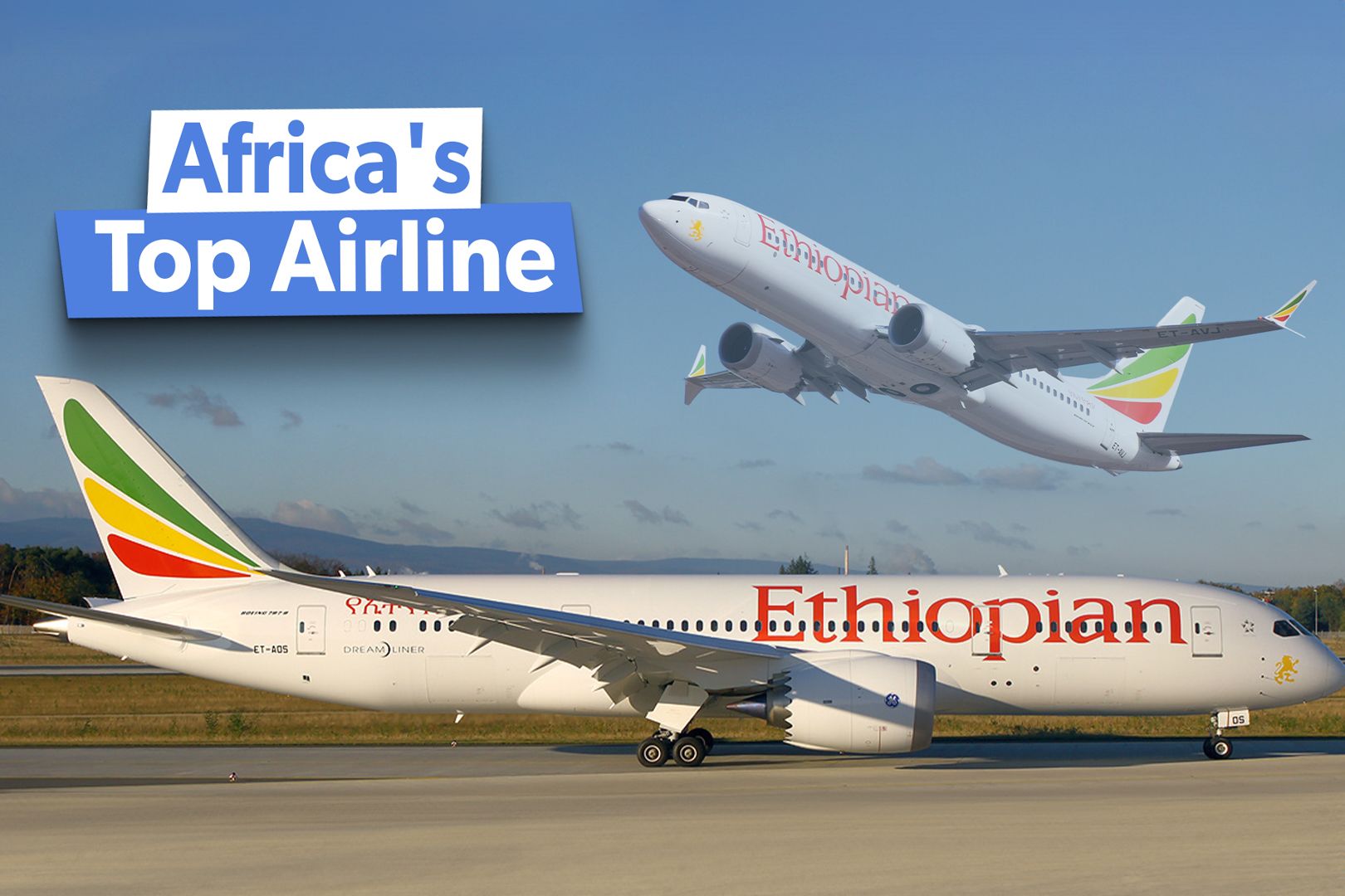 Successful custom thumbnail from Ethiopian Airlines