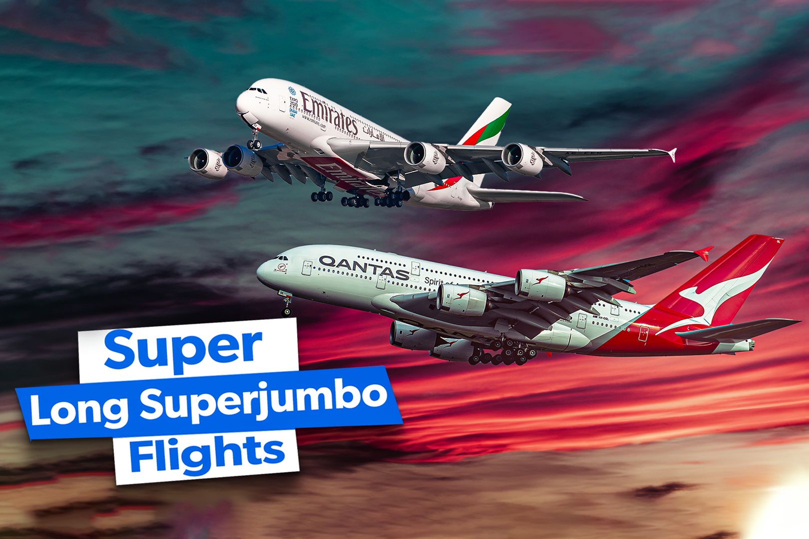 Longest Airbus A380 Flights Custom Thumbnail