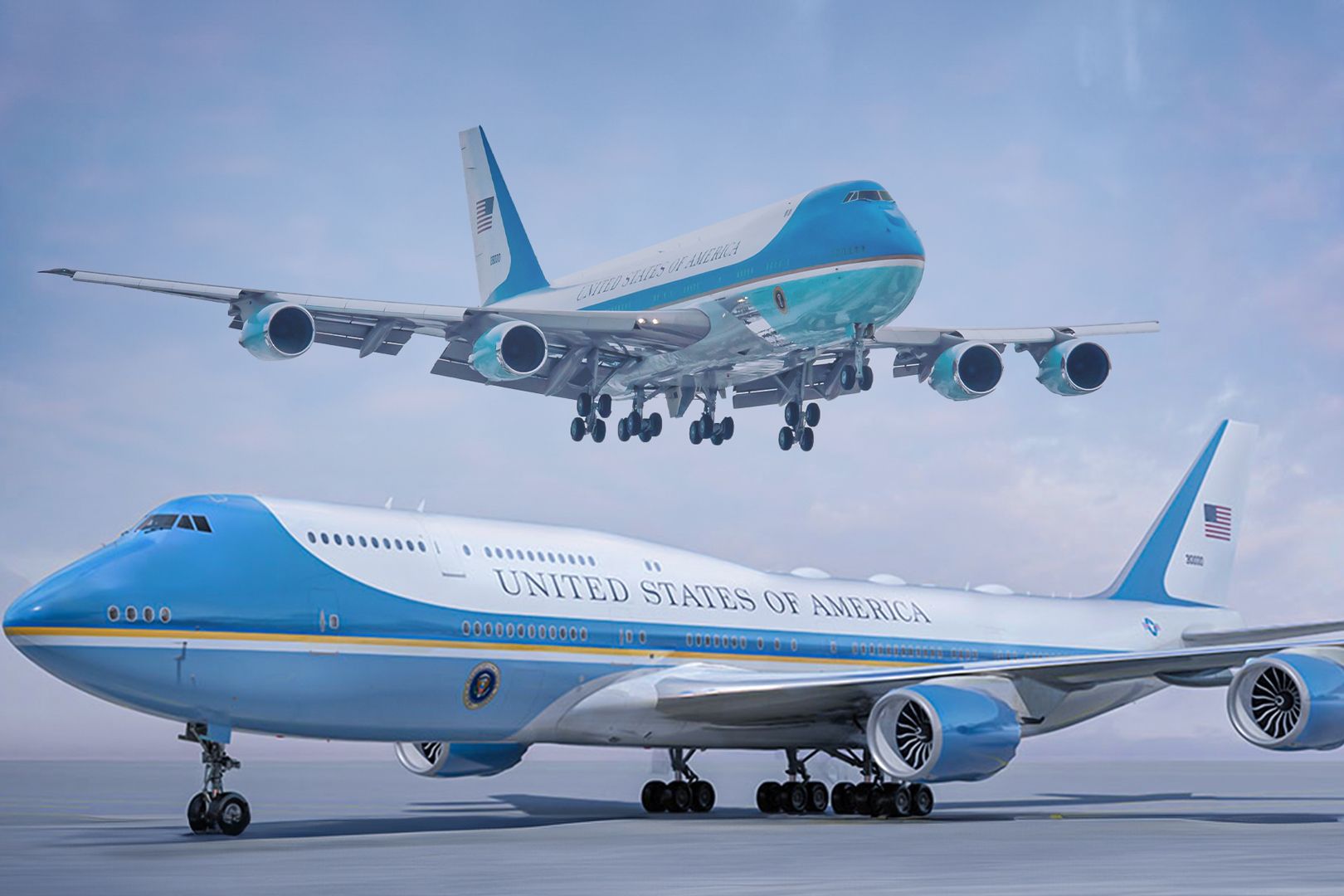 New Air Force One Presidential VC-25B Plane 1st Flight Delayed To 2026 ...