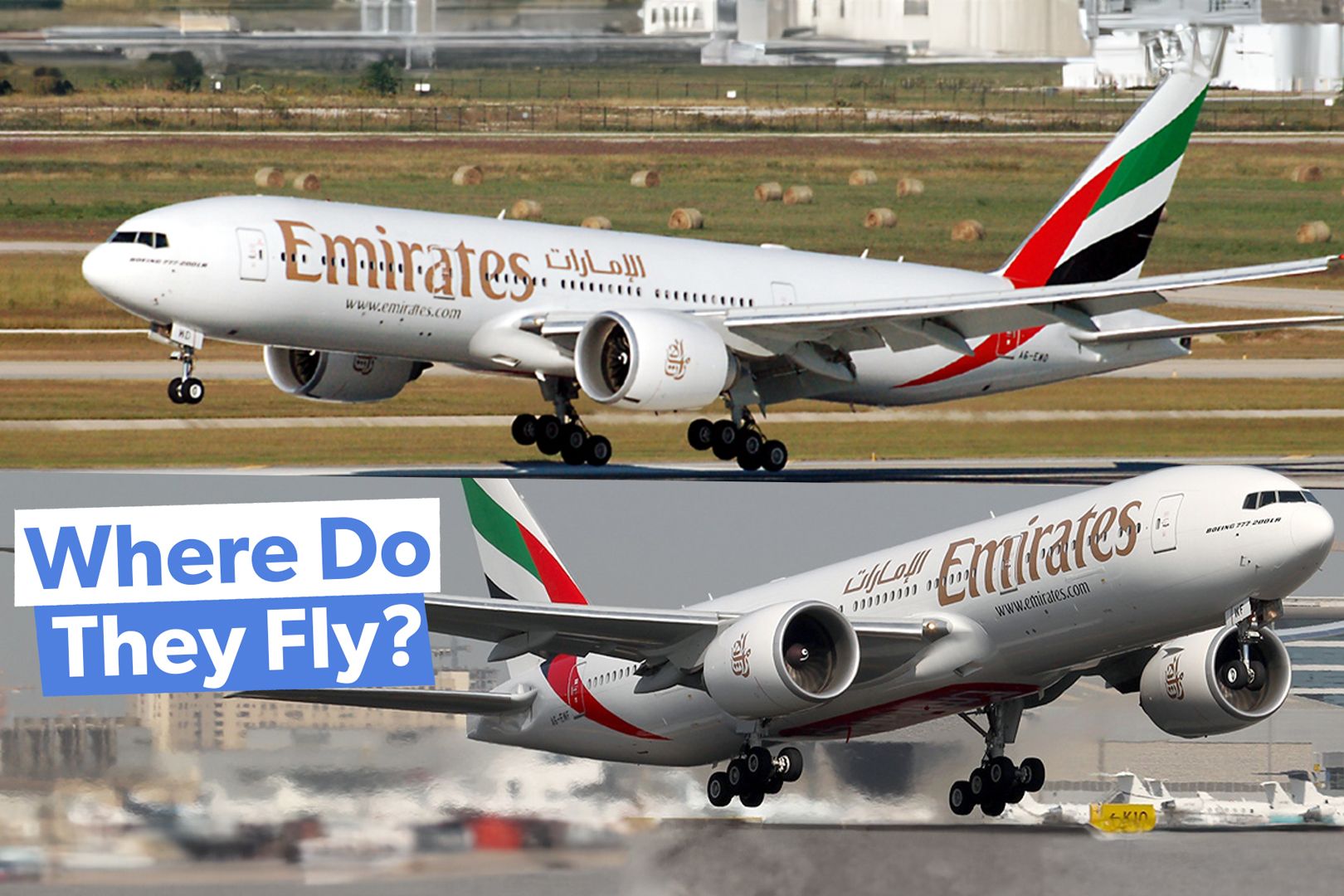 Emirates Boeing 777-200LR Routes Custom Thumbnail