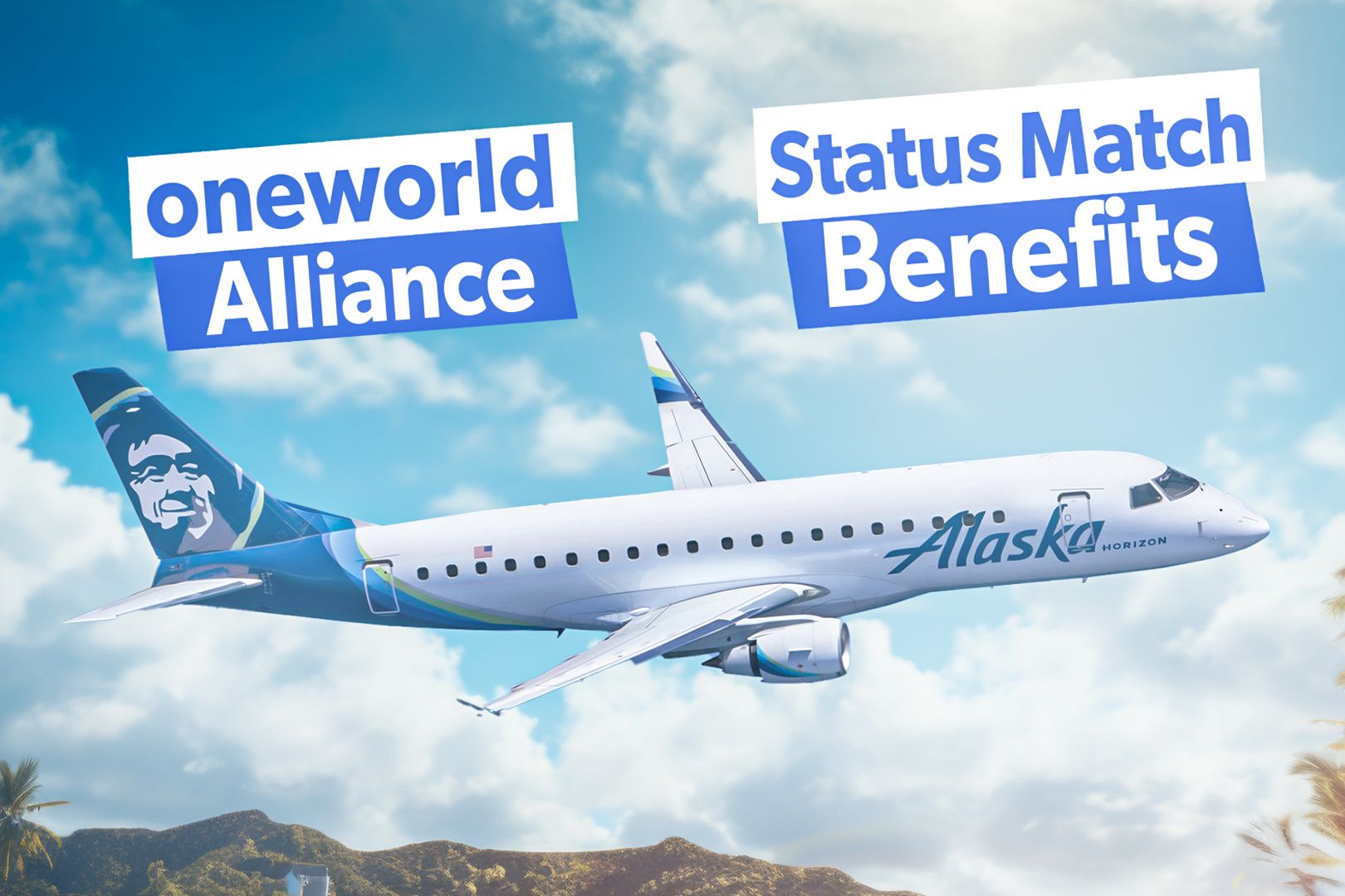 Alaska Airlines Status Match Custom Thumbnail