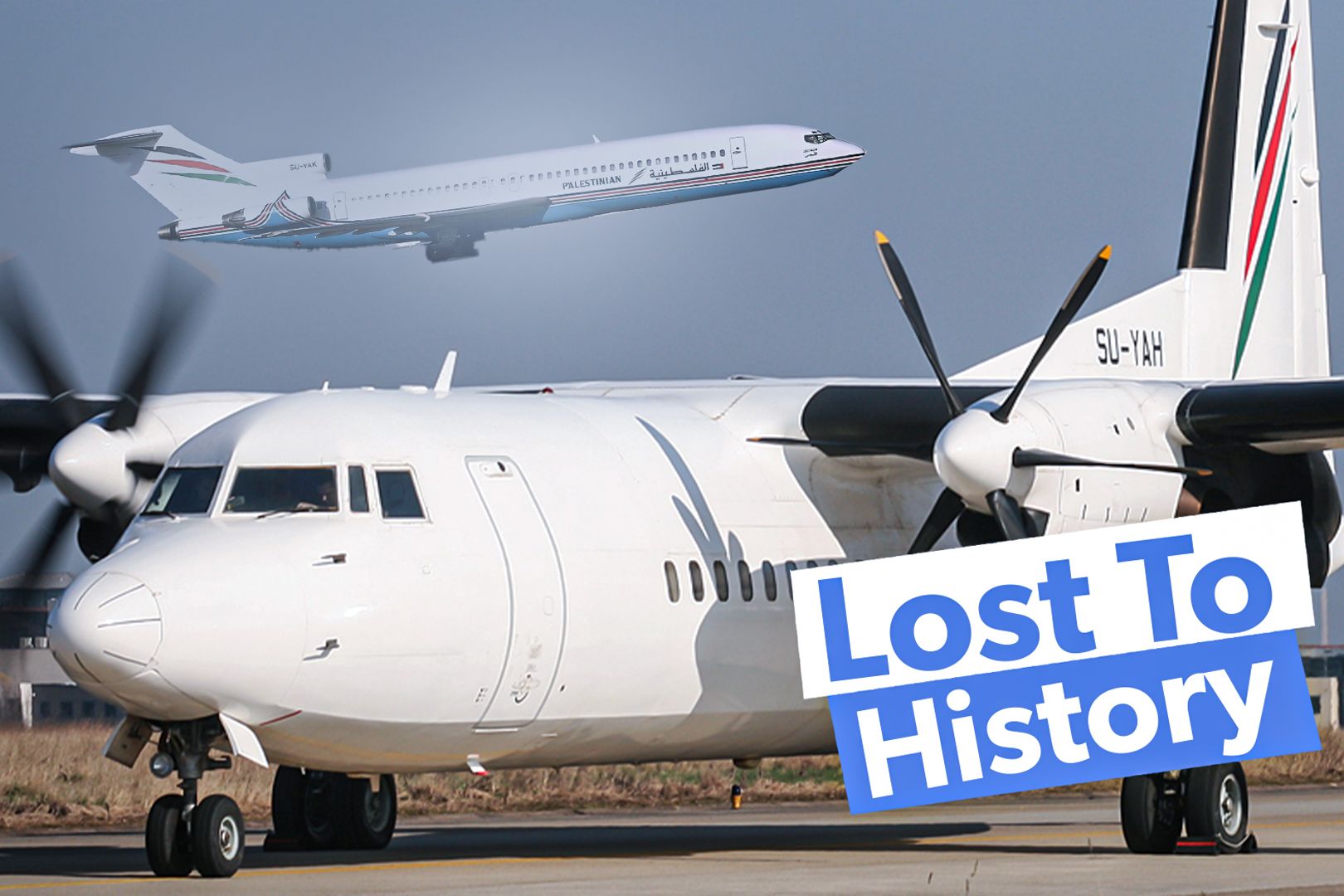 Lost Dream: The Story Of Palestine's 3 Main Airlines