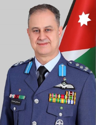 Brigadier General (عميدAmid)  Mohammaf Fathi Hiyasat -- Commander of the Royal Jordanian Air Force (RJAF)