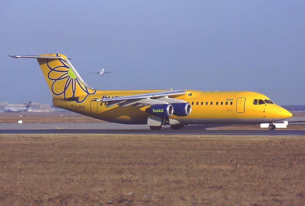 Buzz BAe 146 In Frankfurt