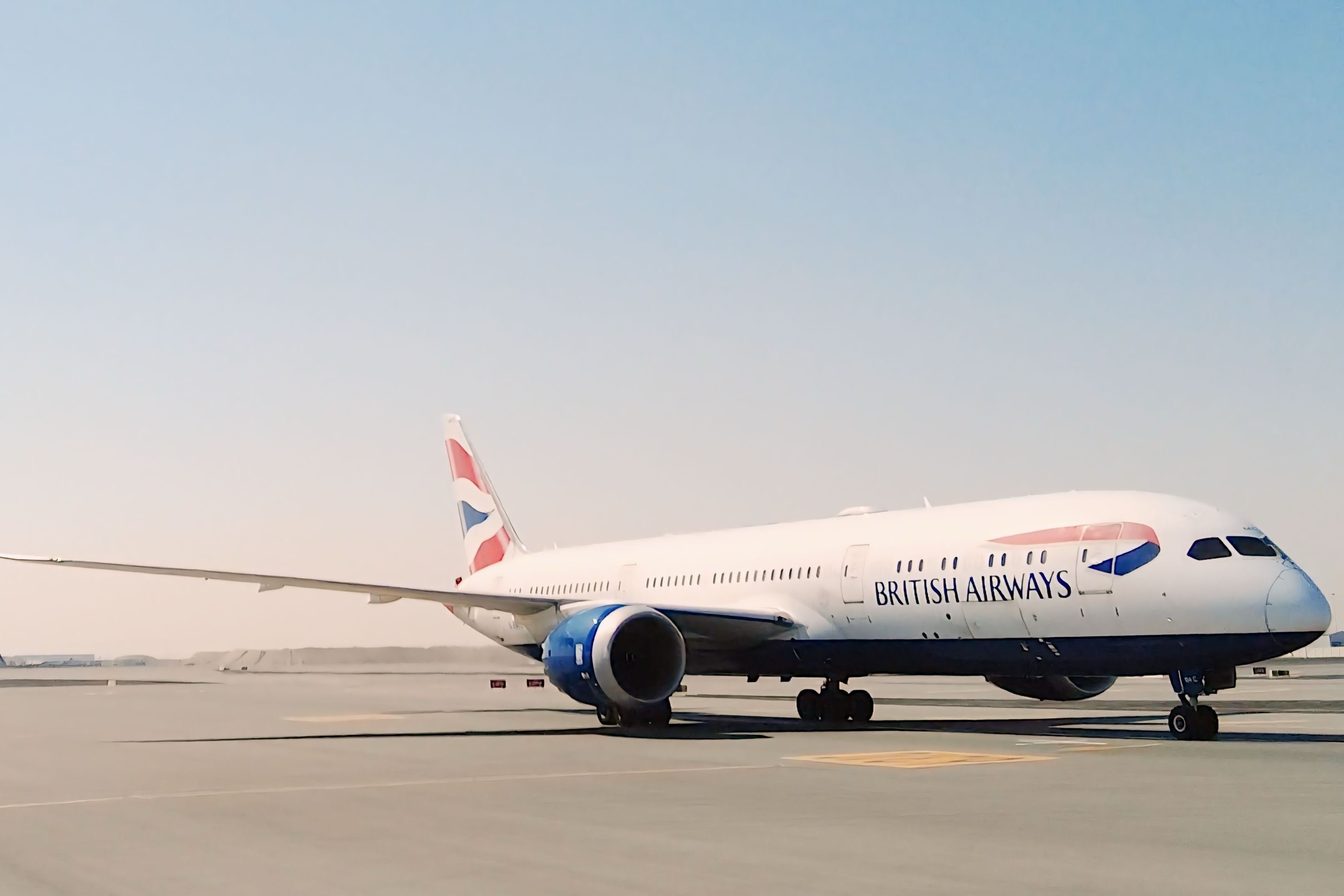 A British Airways Boeing 787