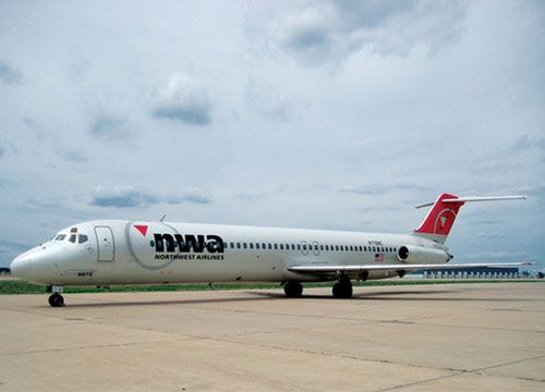 Northwest Airlines McDonnell Douglas DC-9-50.