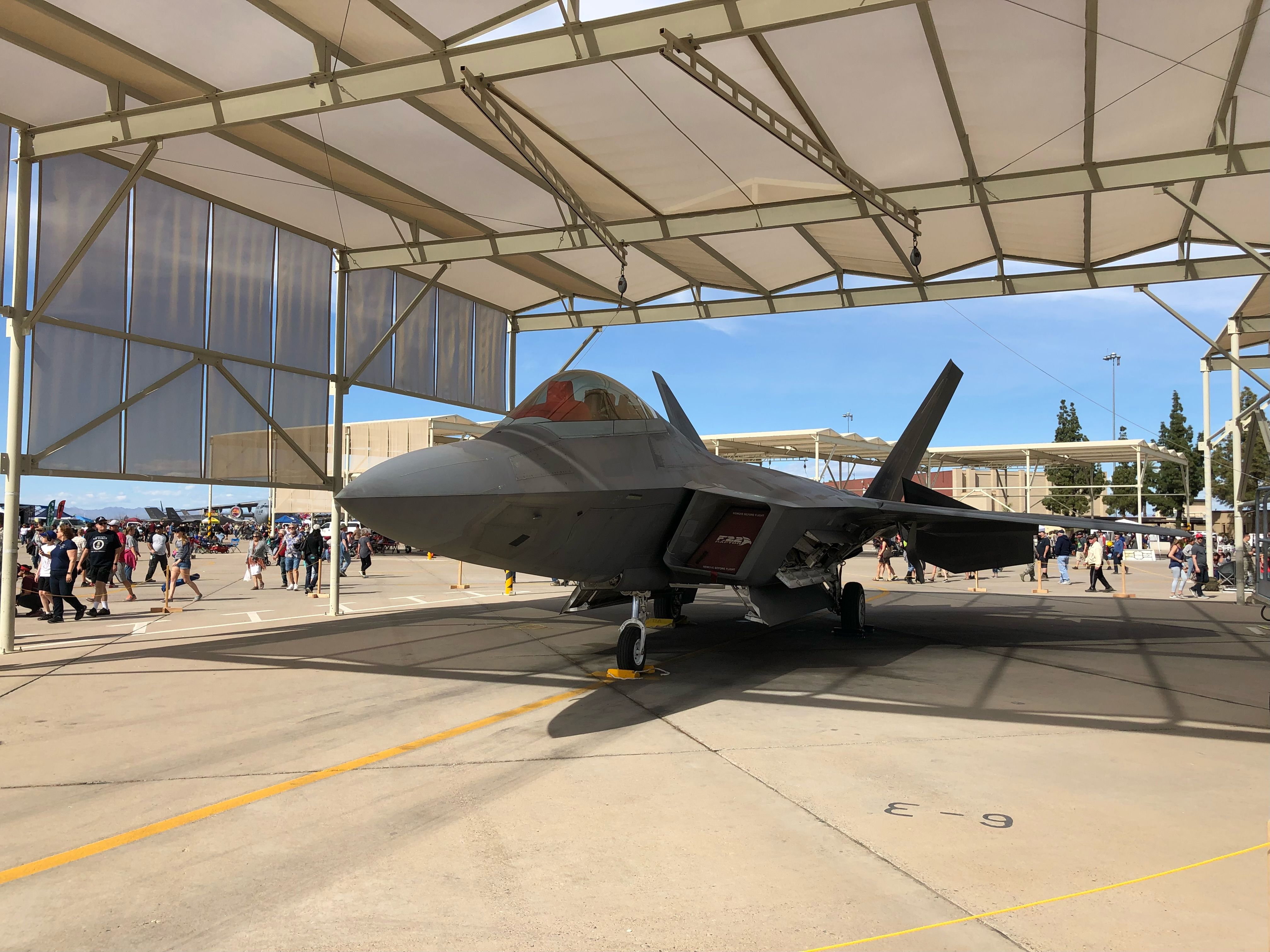 F-22 Raptor at Luke AFB 