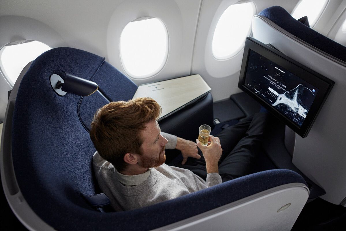 Finnair A350 Business Class