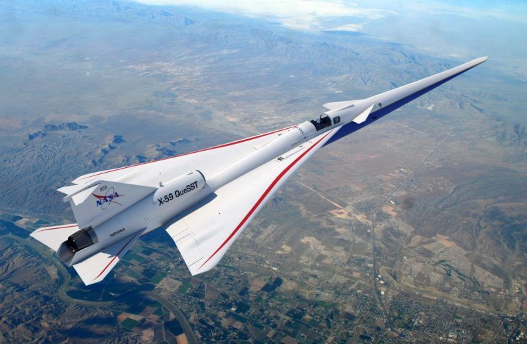 X-59 Quesst rendering