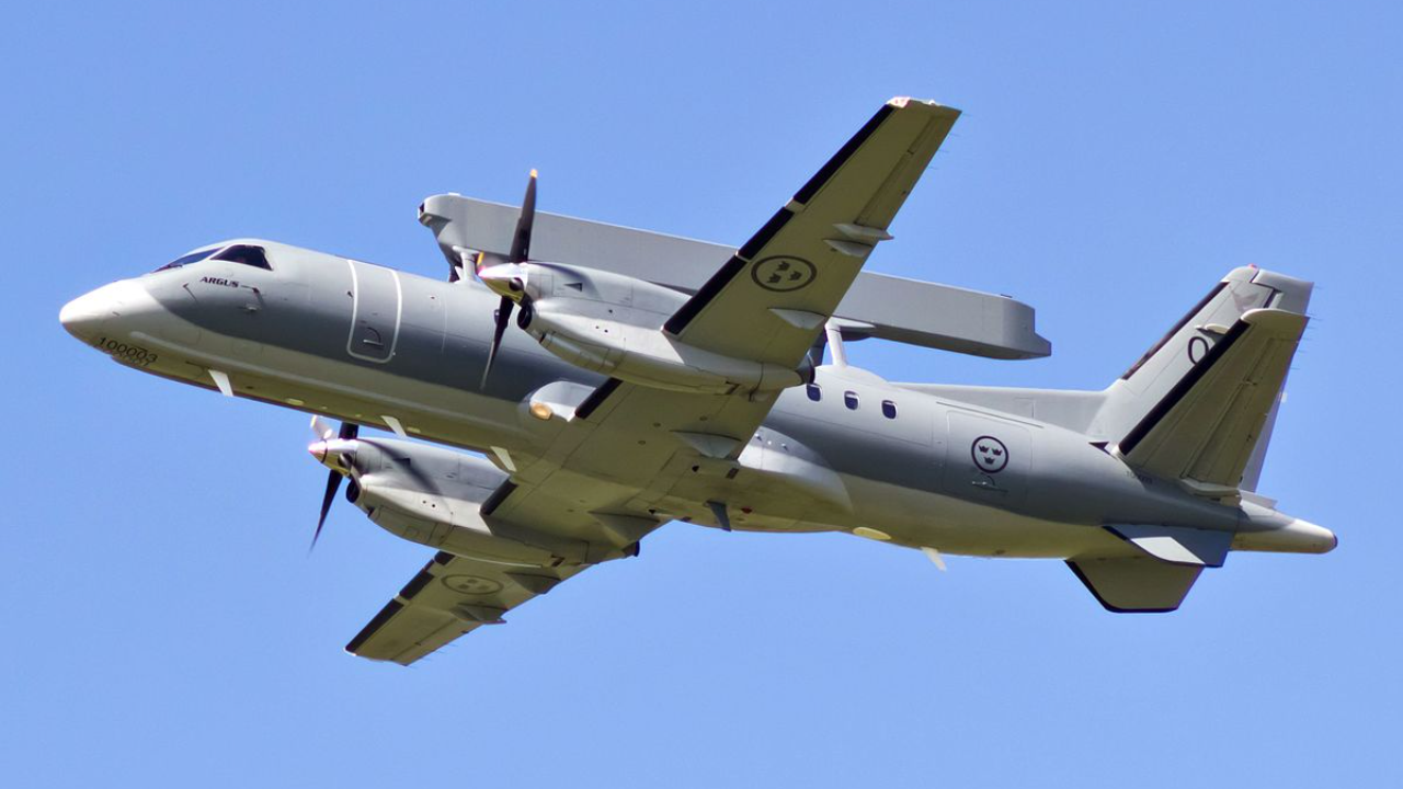 Saab S 100B Argus AWACS aircraft