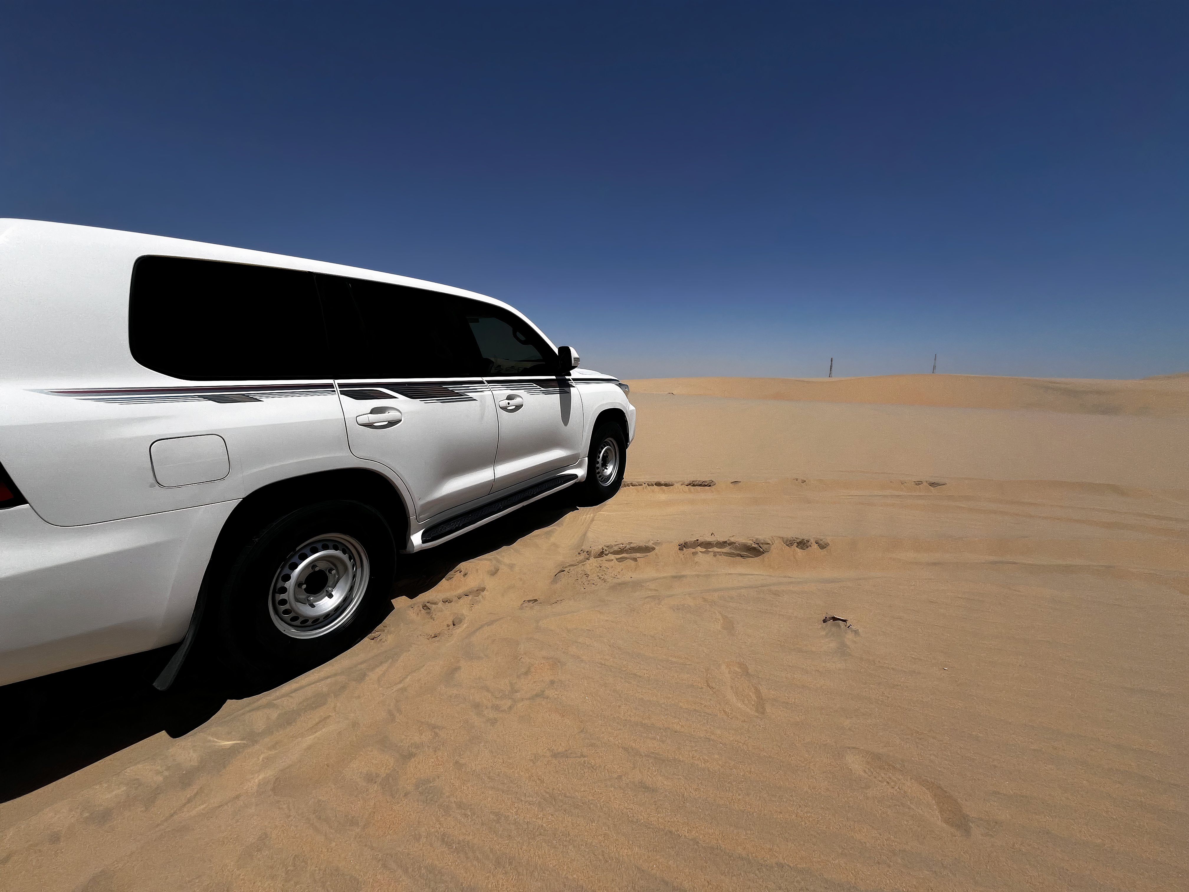 4X4 car in desert