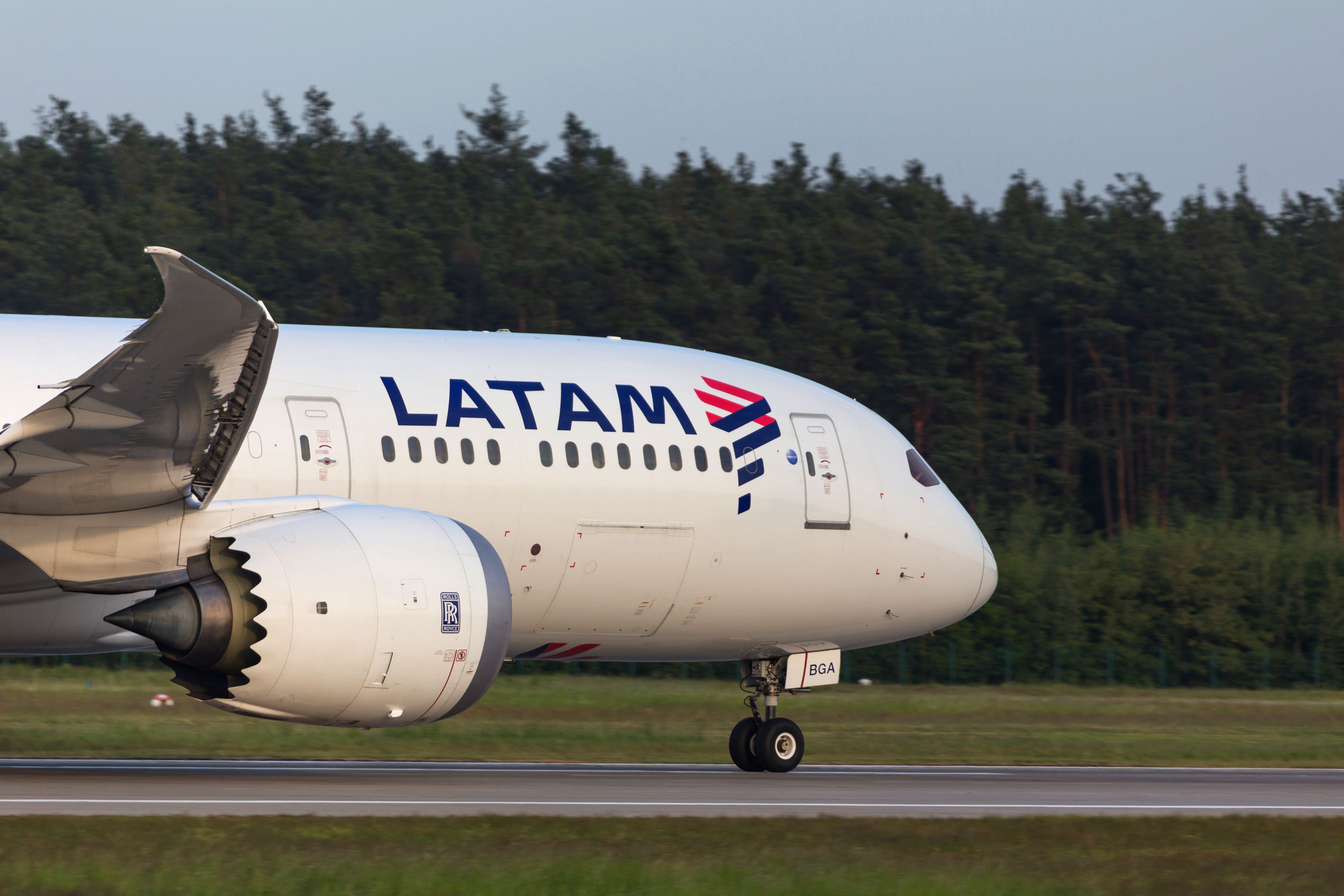 LATAM Airlines Boeing 787-9 at Frankfurt Airport FRA 