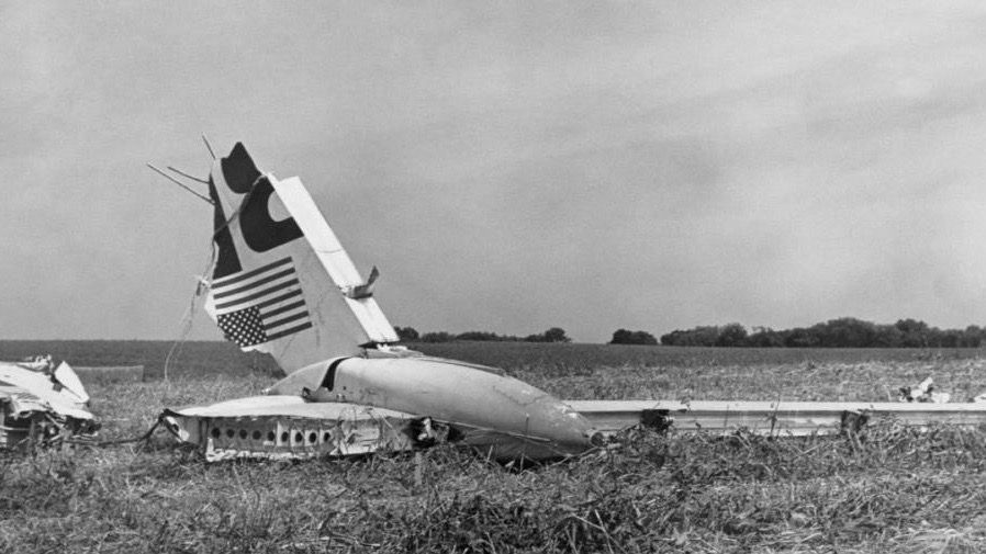 Braniff 250 crash site