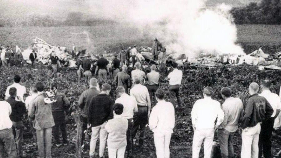 Braniff 250 crash site