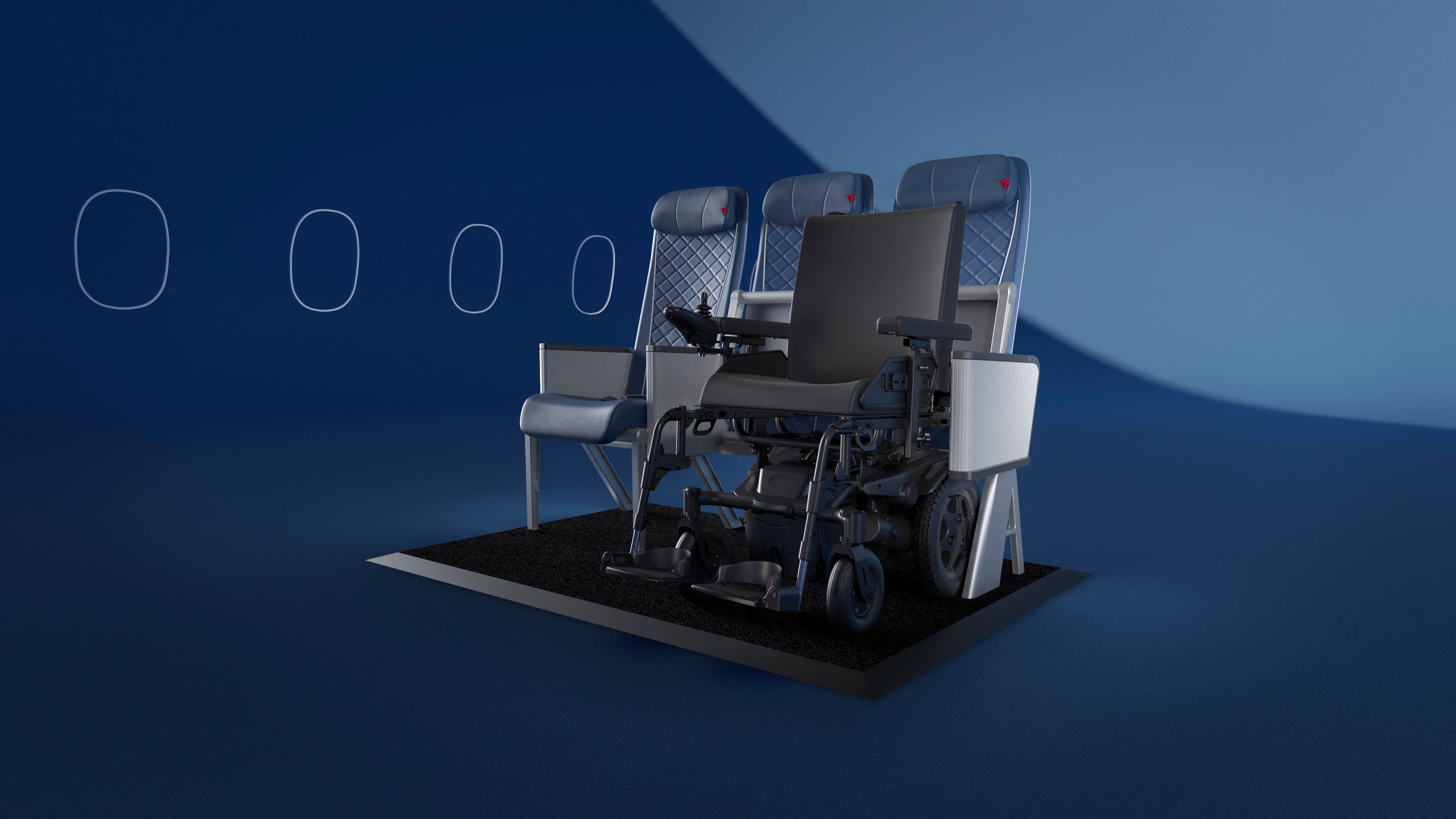 PriestmanGoode and Air4All Economy Seat with wheelchair