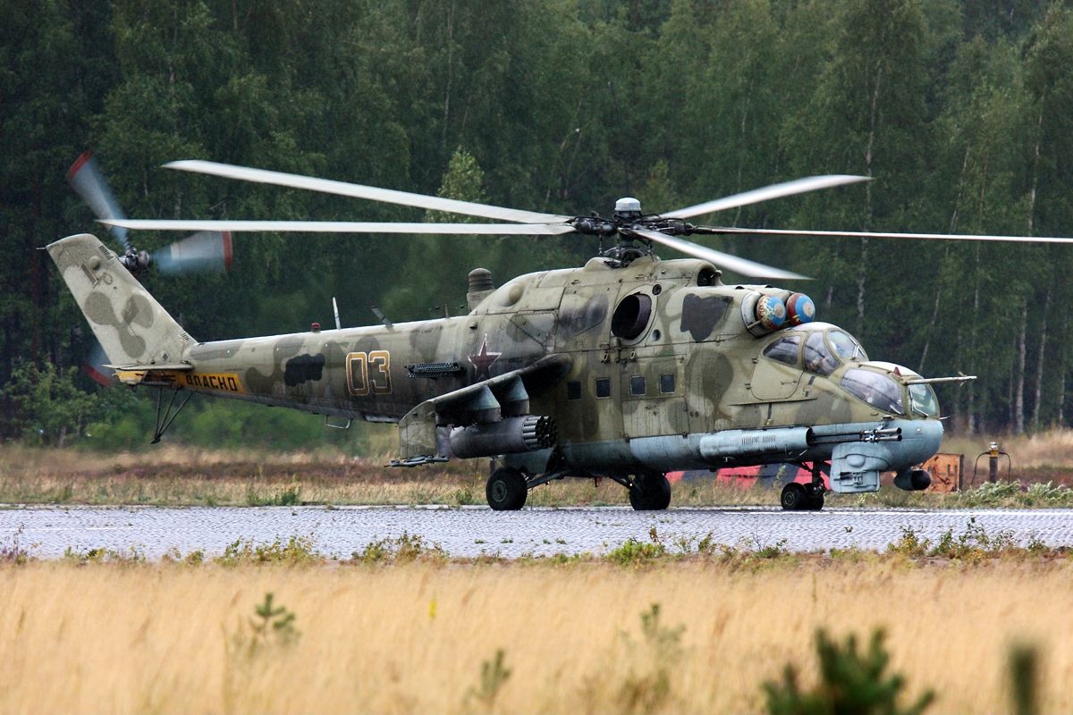 Mil Mi-24P in Russian Air Force