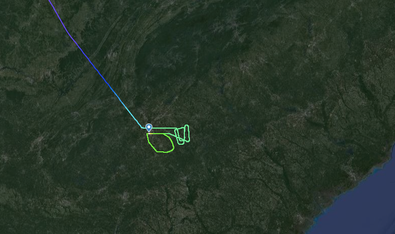 Delta's Boeing 757 flight route